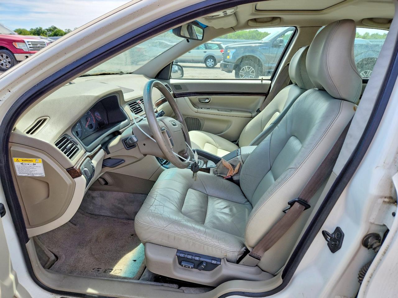1999 Volvo S80 White vin: YV1TS97D8X1023951