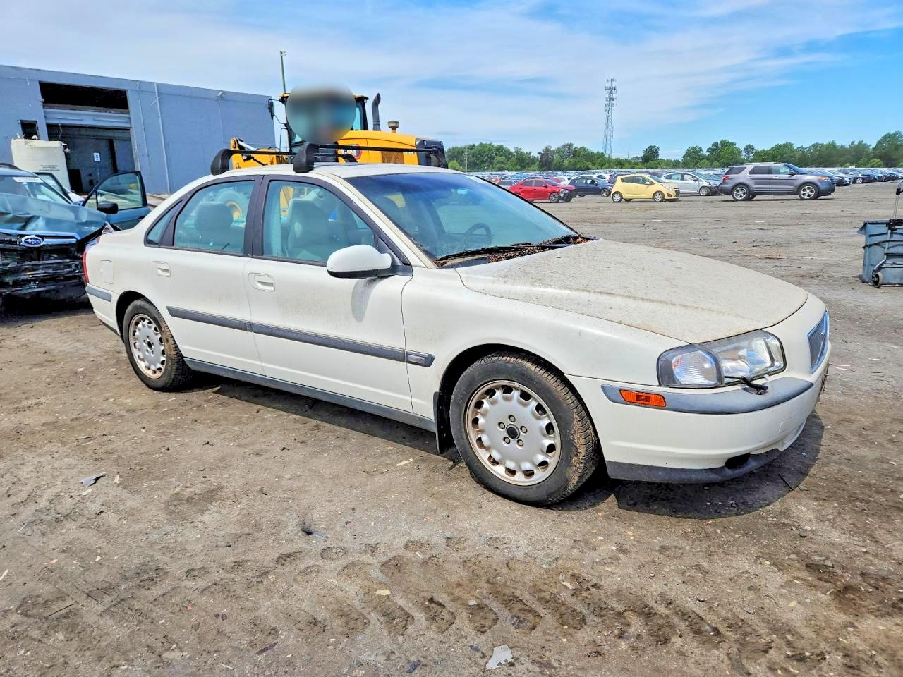 1999 Volvo S80 White vin: YV1TS97D8X1023951