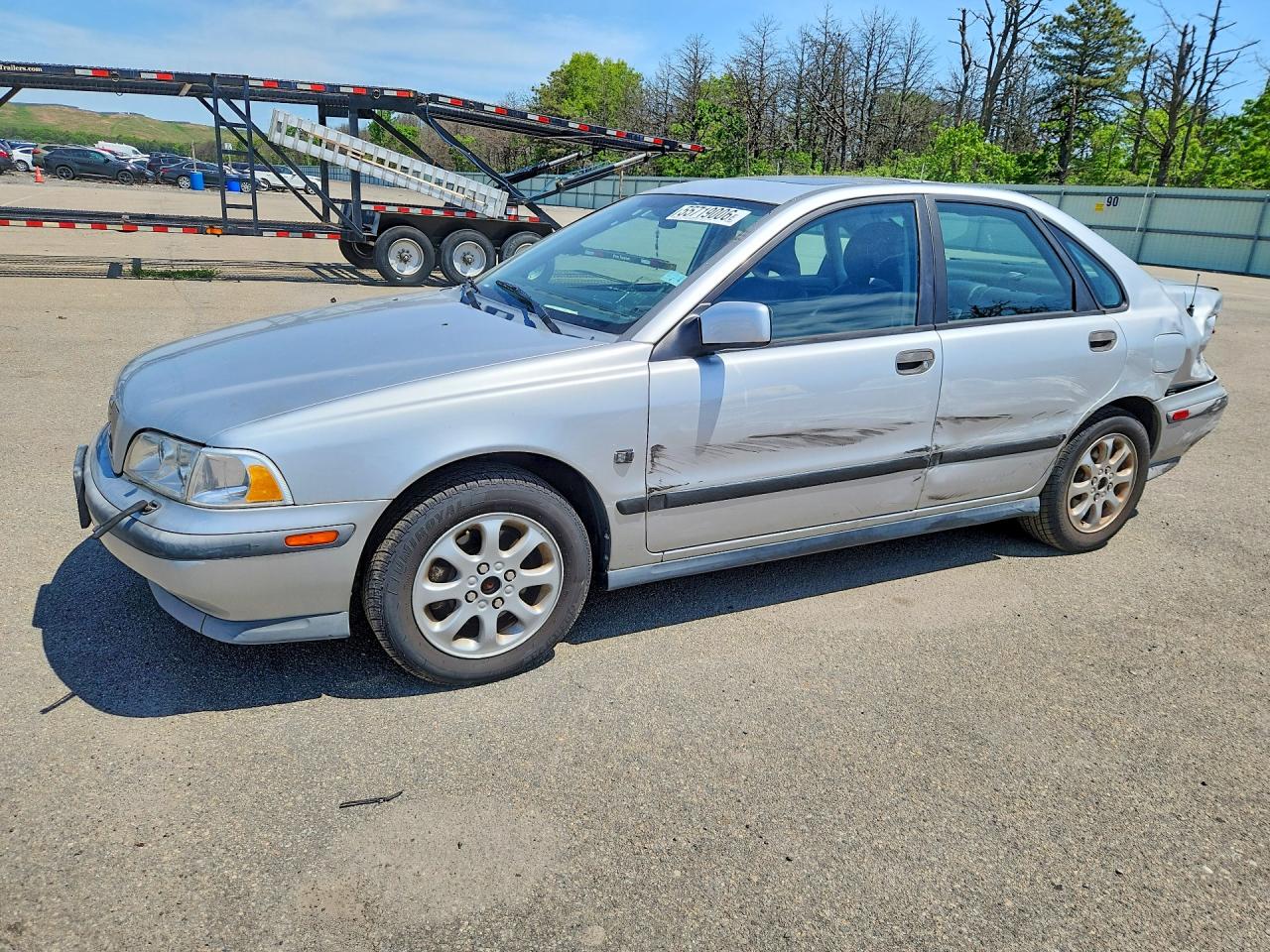 2000 Volvo S40 2.4i Silver vin: YV1VS255XYF557887
