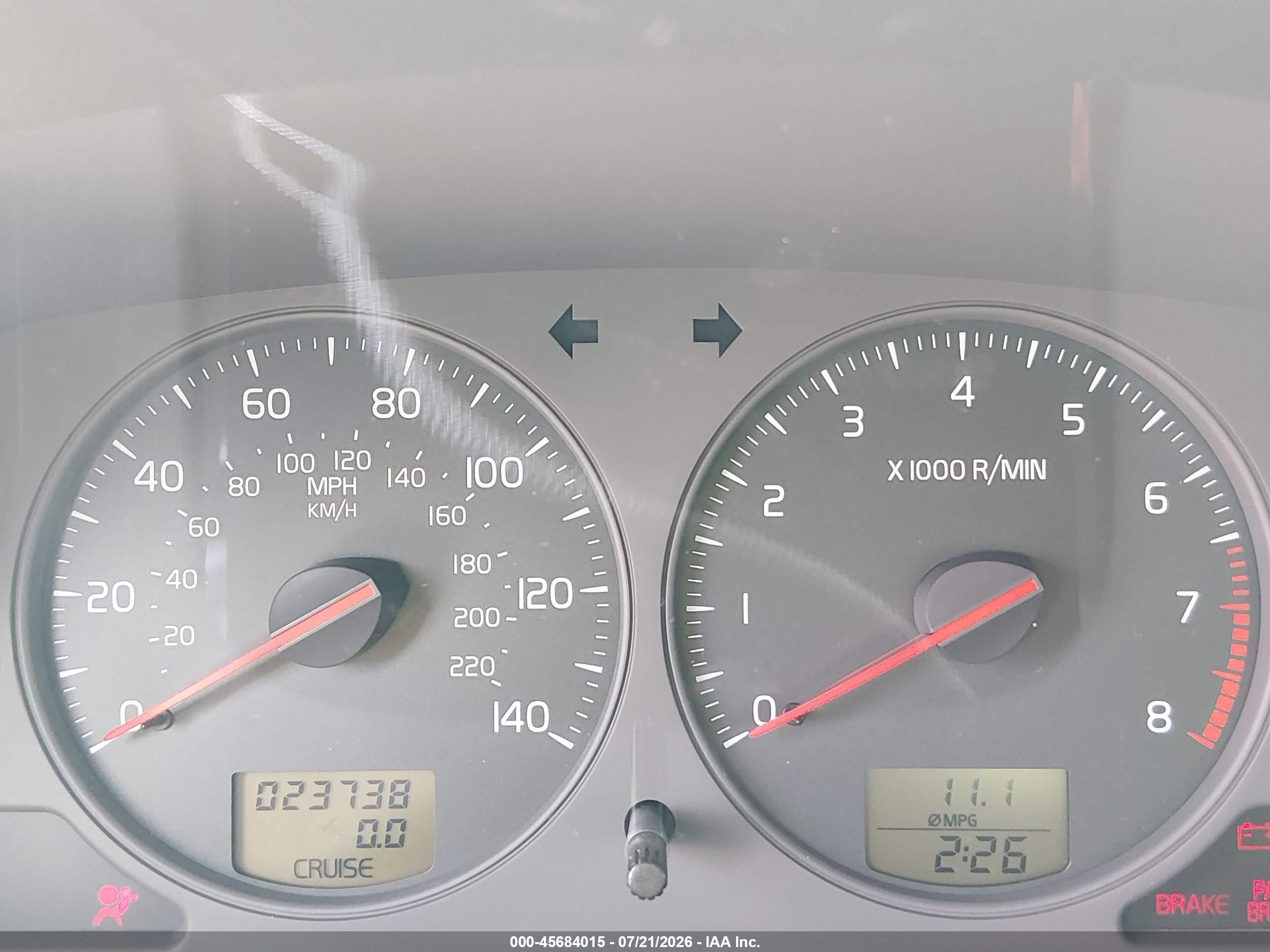 2003 Volvo S40 A Silver vin: YV1VS27503F969810