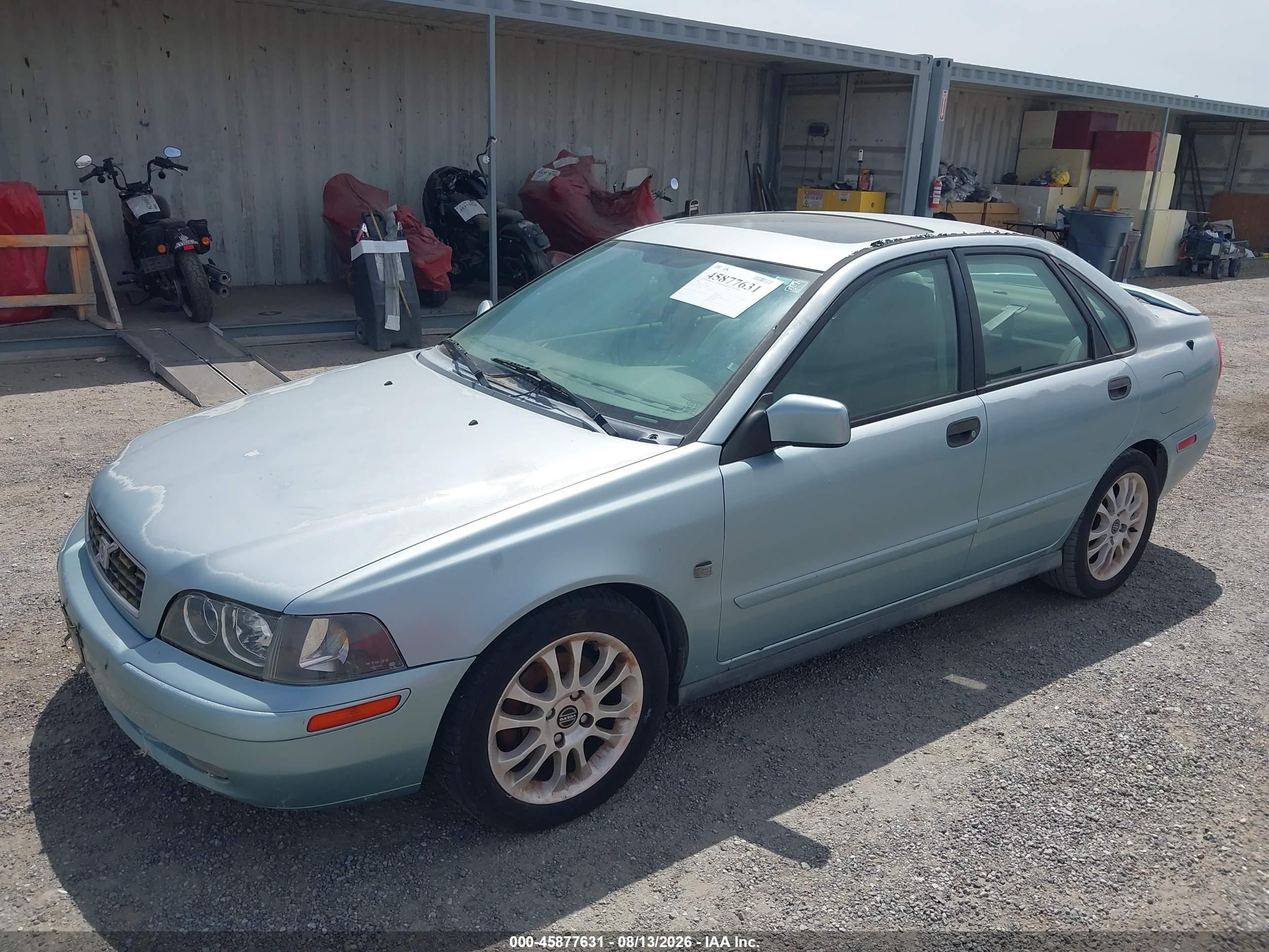 2003 Volvo S40 A Серебряный vin: YV1VS27523F992568