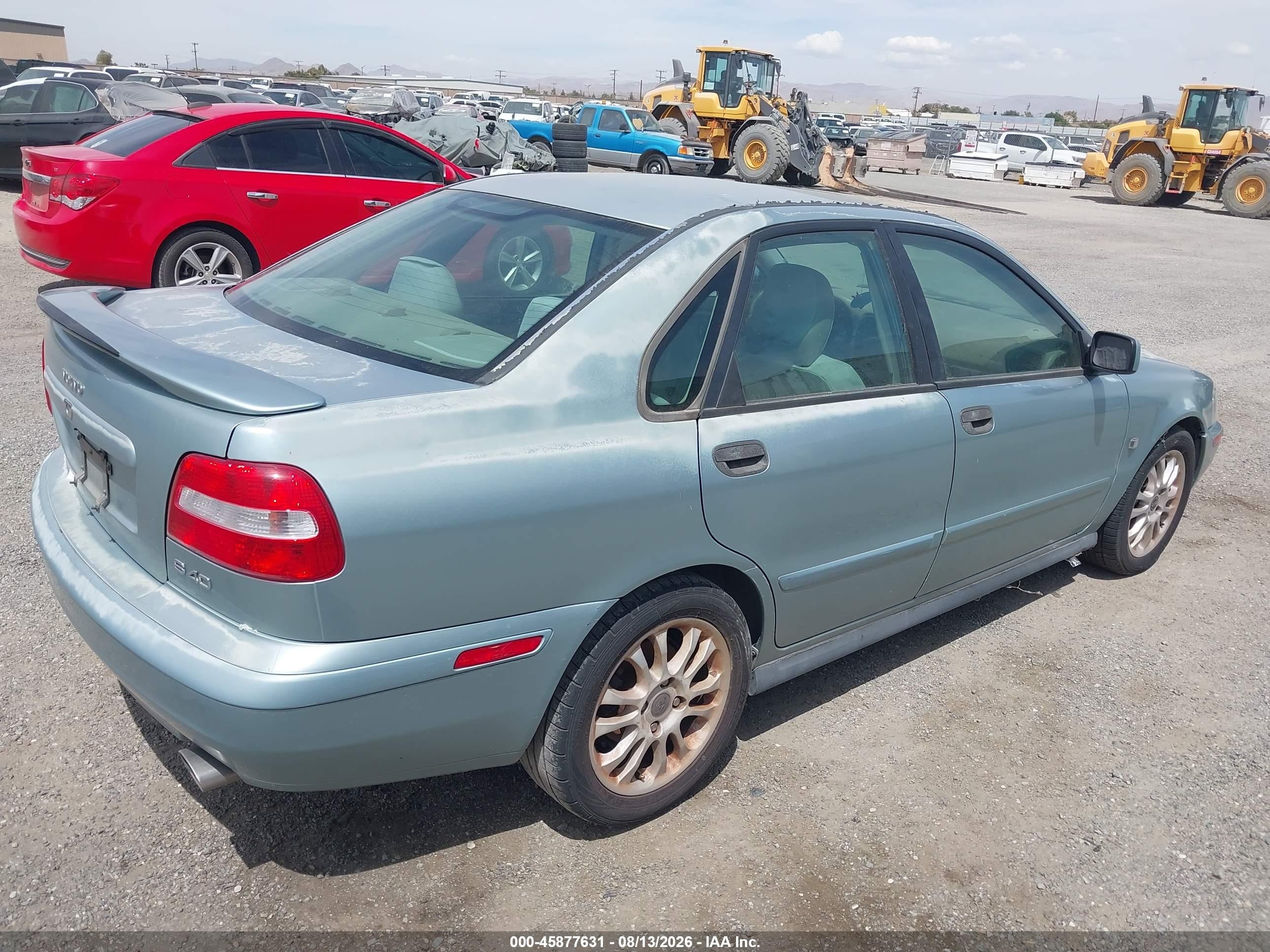 2003 Volvo S40 A Серебряный vin: YV1VS27523F992568