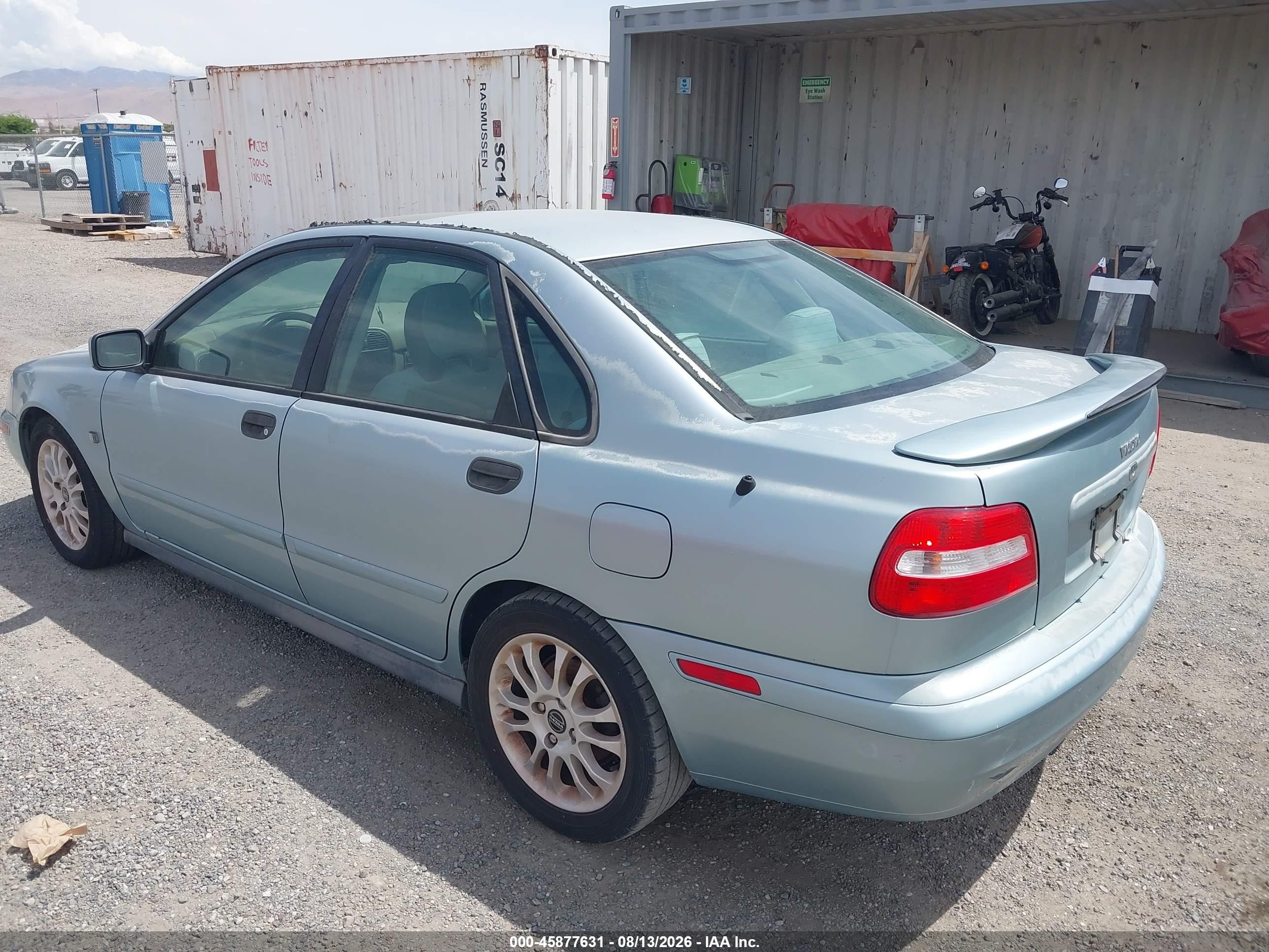 2003 Volvo S40 A Серебряный vin: YV1VS27523F992568