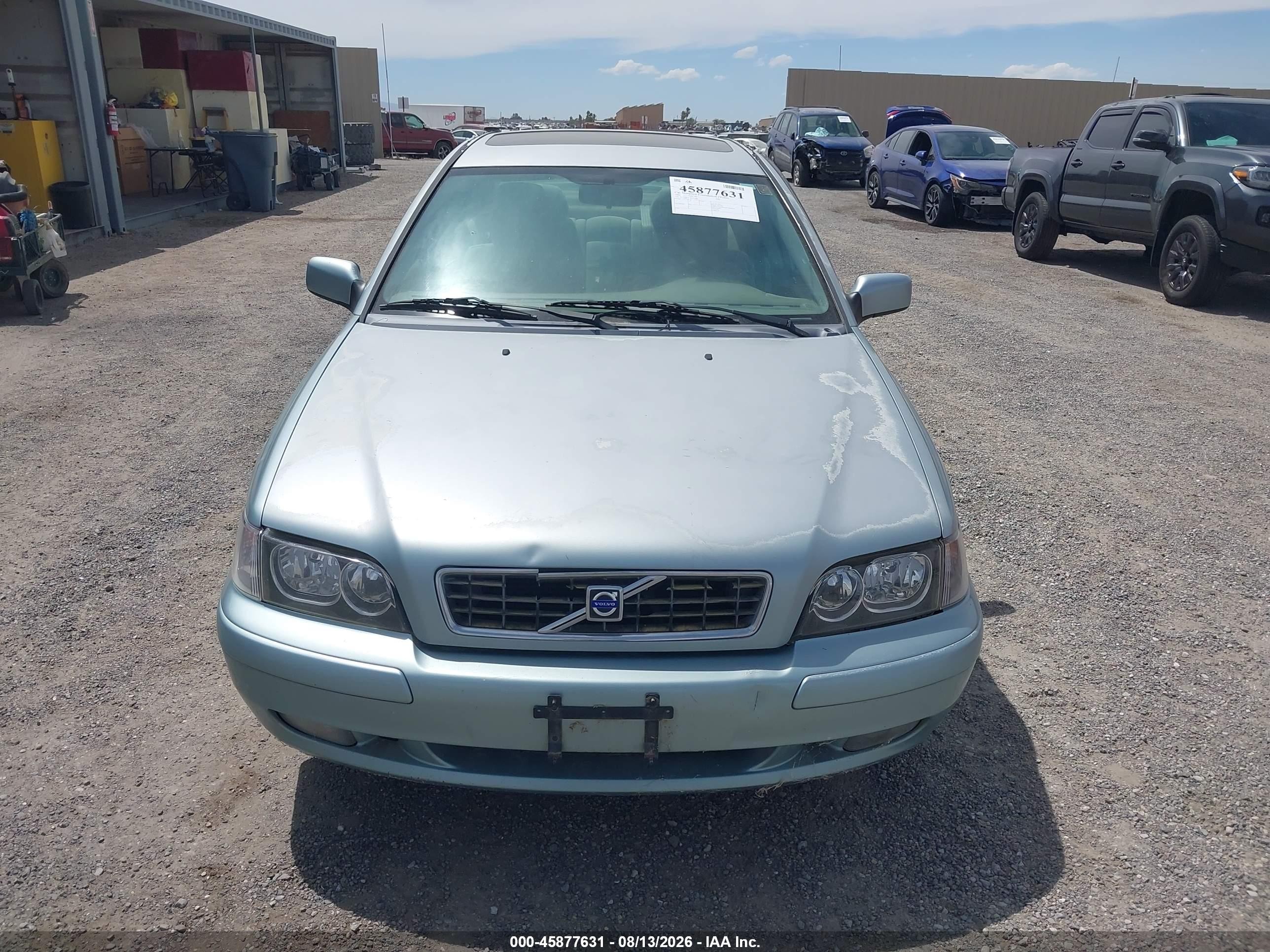 2003 Volvo S40 A Серебряный vin: YV1VS27523F992568