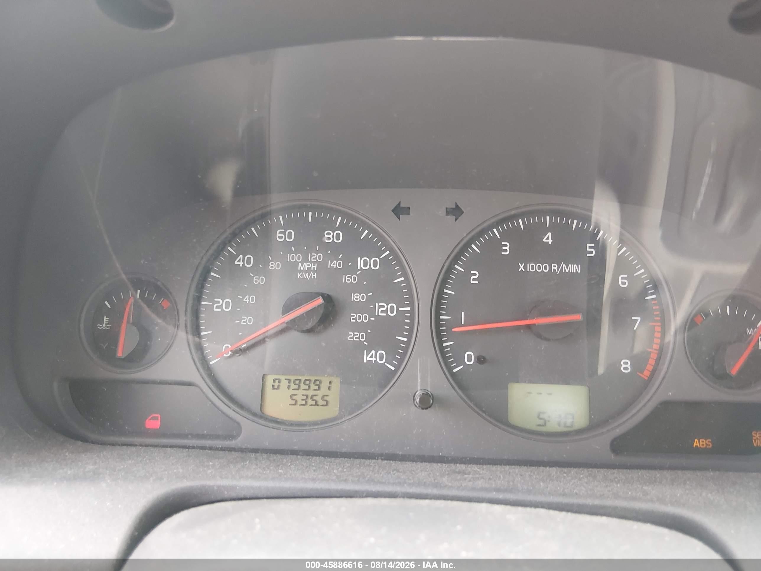 2004 Volvo S40 A/lse Red vin: YV1VS27554F065405