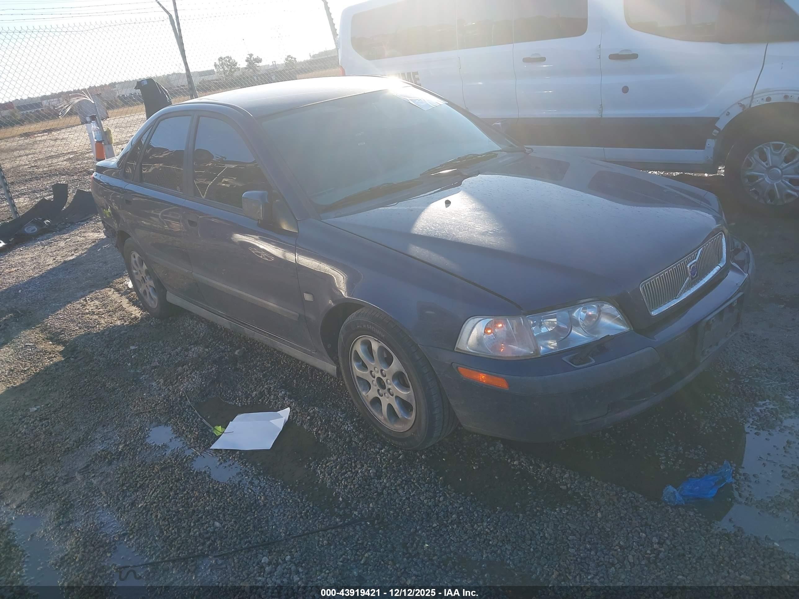 2001 Volvo S40 A/sport Edition Blue vin: YV1VS29501F712835