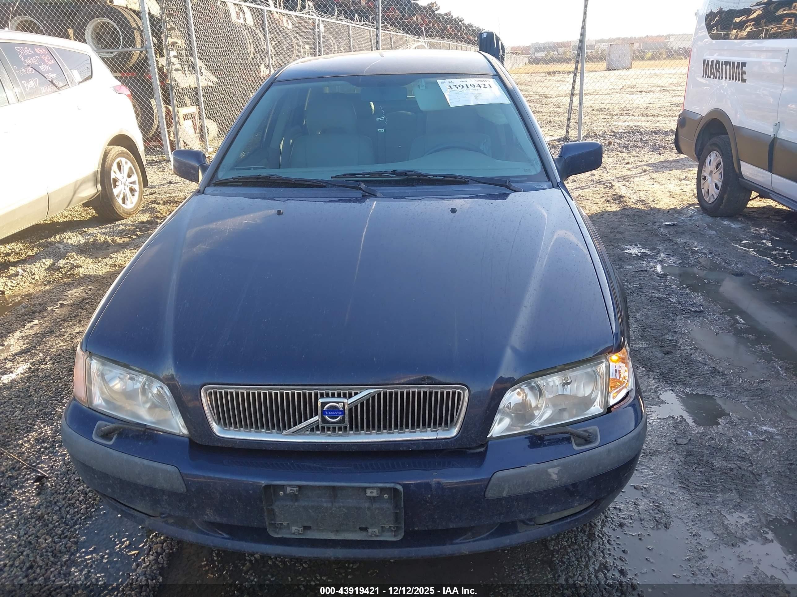 2001 Volvo S40 A/sport Edition Blue vin: YV1VS29501F712835