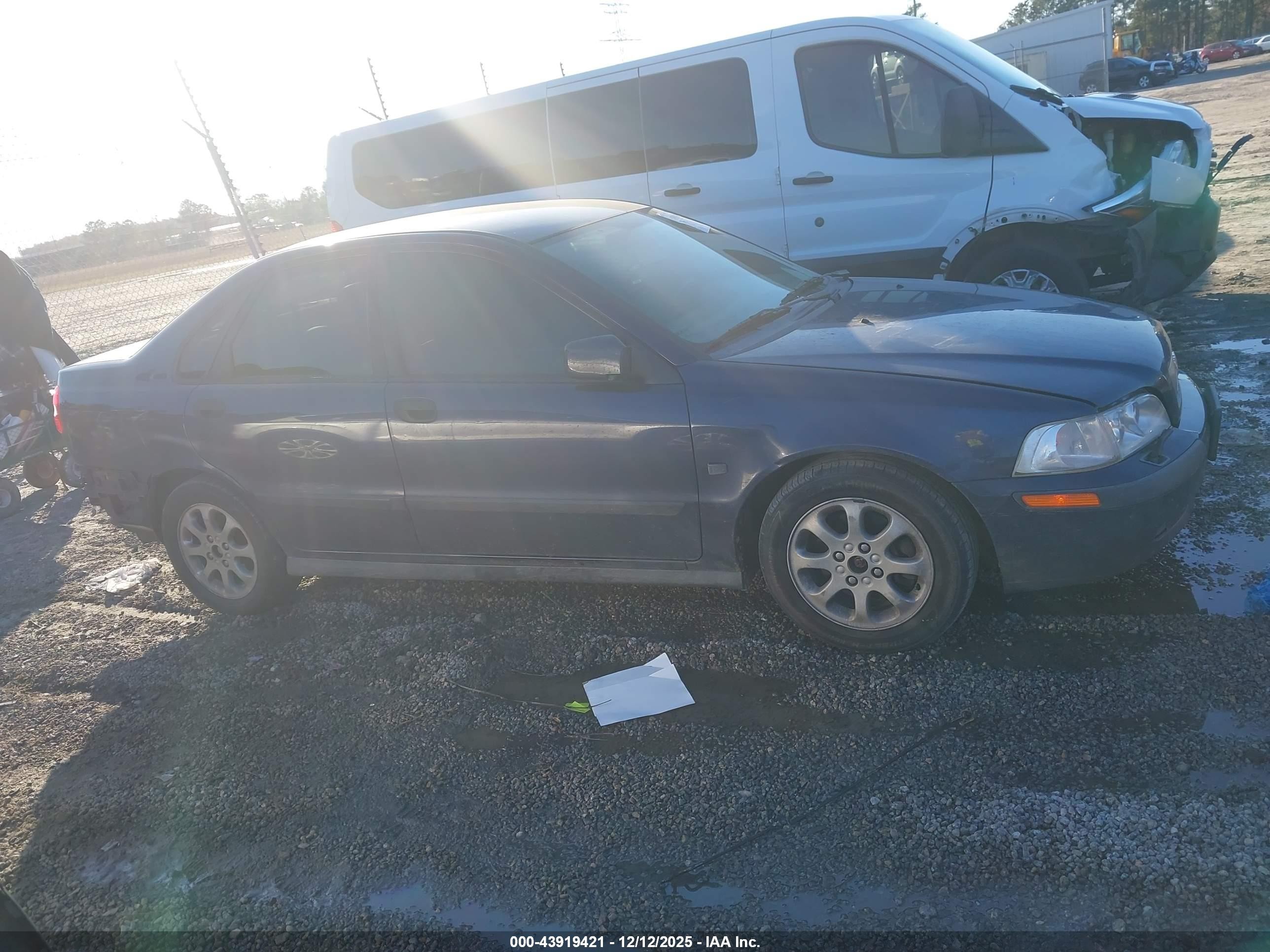 2001 Volvo S40 A/sport Edition Blue vin: YV1VS29501F712835