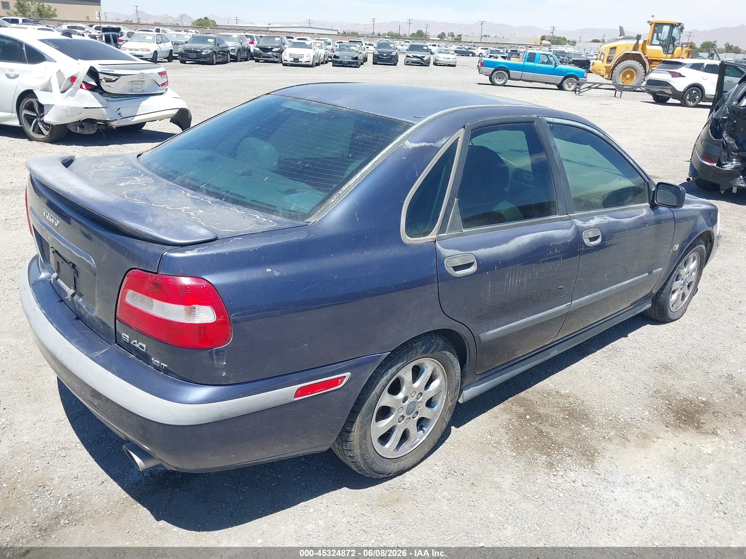 2001 Volvo S40 A/sport Edition Dark Blue vin: YV1VS29511F733435