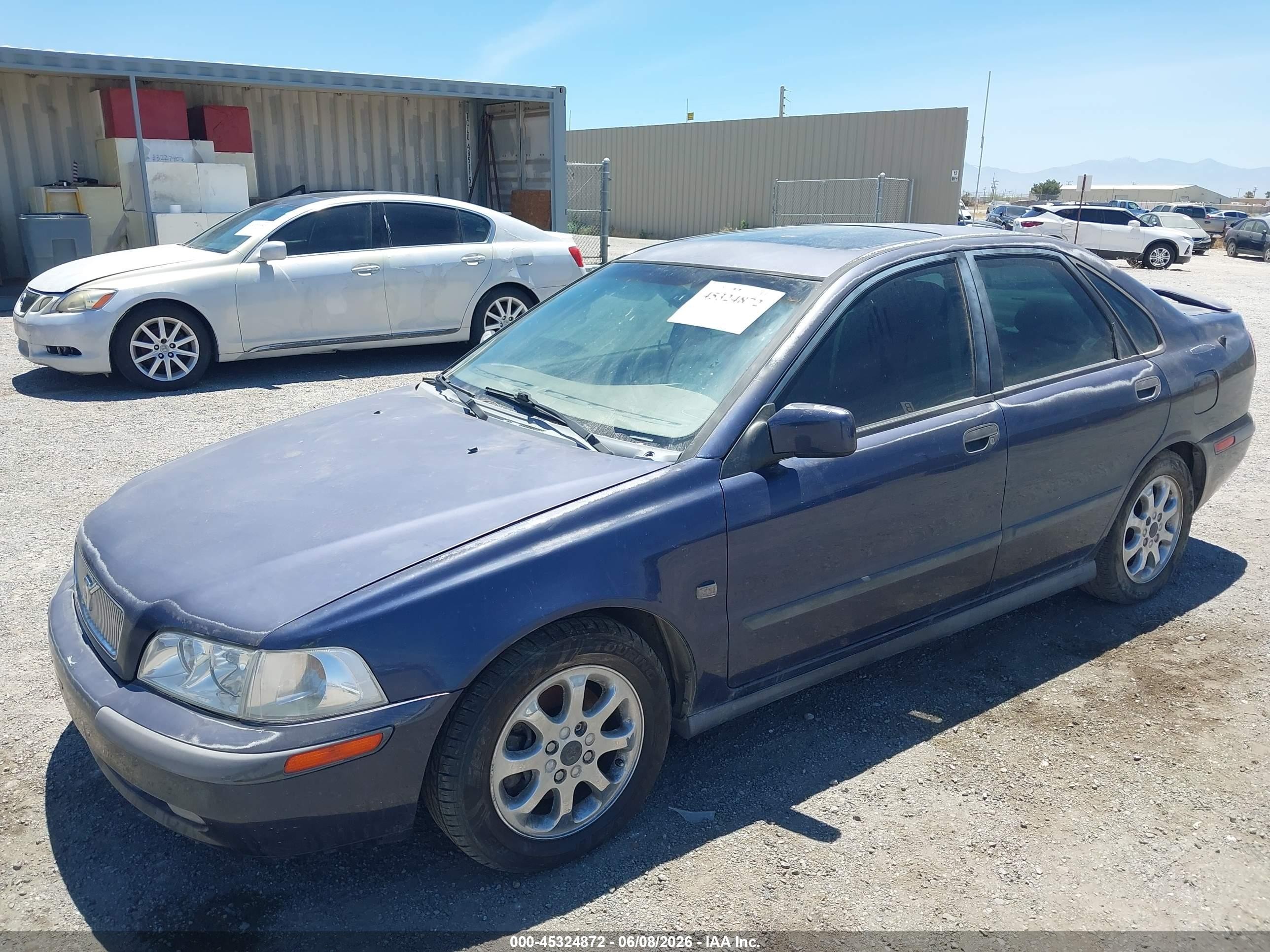 2001 Volvo S40 A/sport Edition Dark Blue vin: YV1VS29511F733435