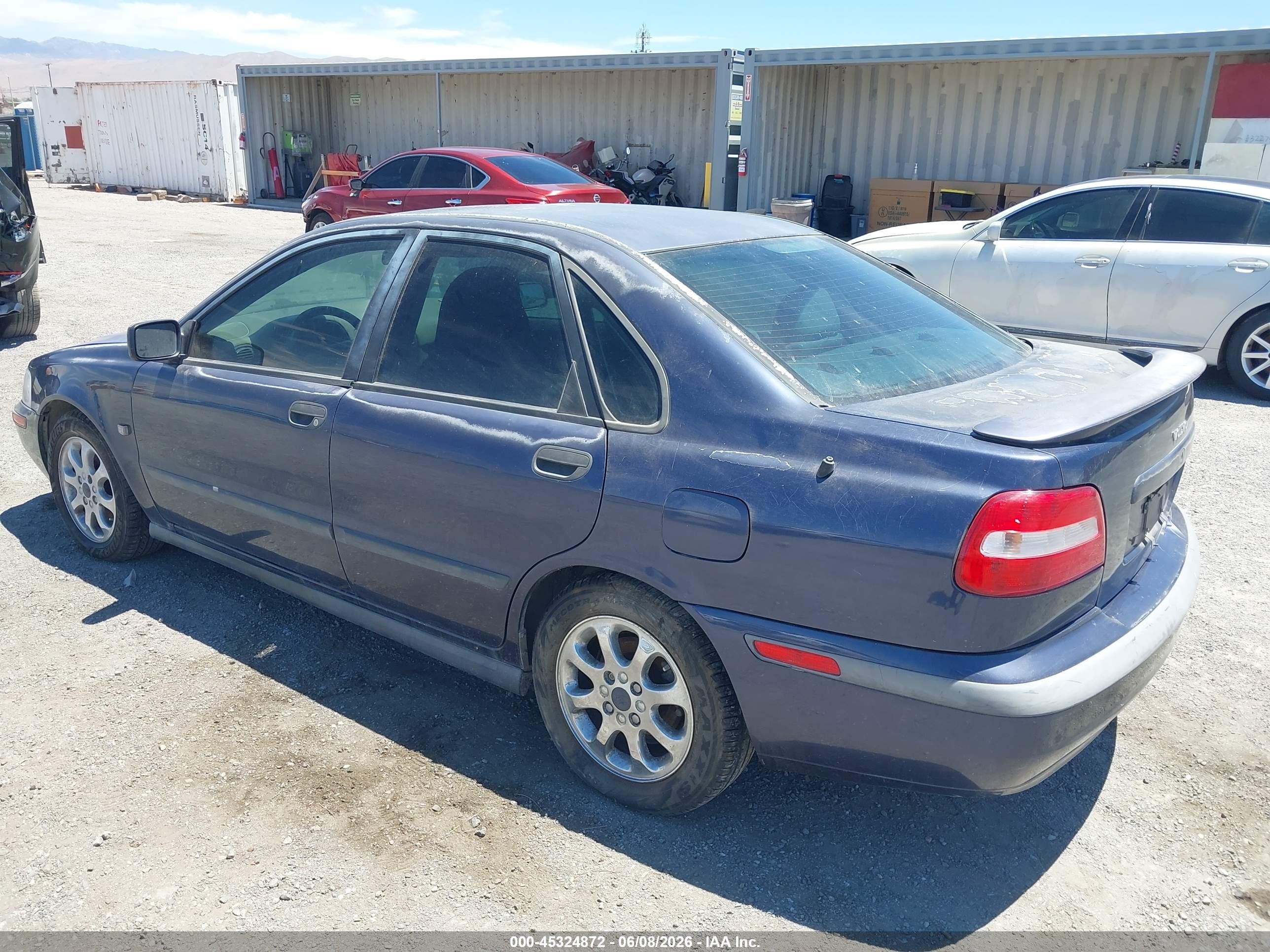 2001 Volvo S40 A/sport Edition Dark Blue vin: YV1VS29511F733435