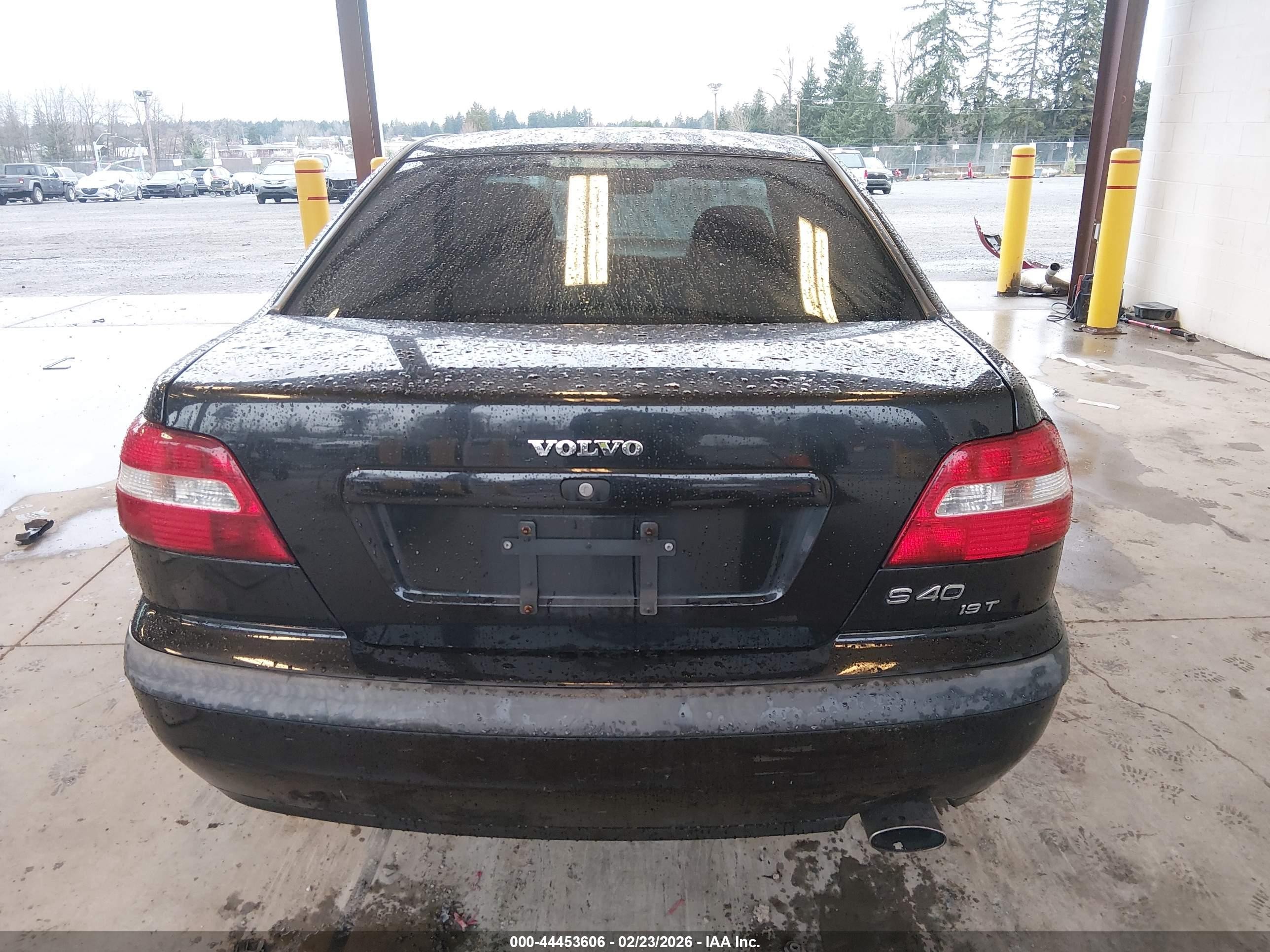 2001 Volvo S40 A/sport Edition Black vin: YV1VS29521F747554