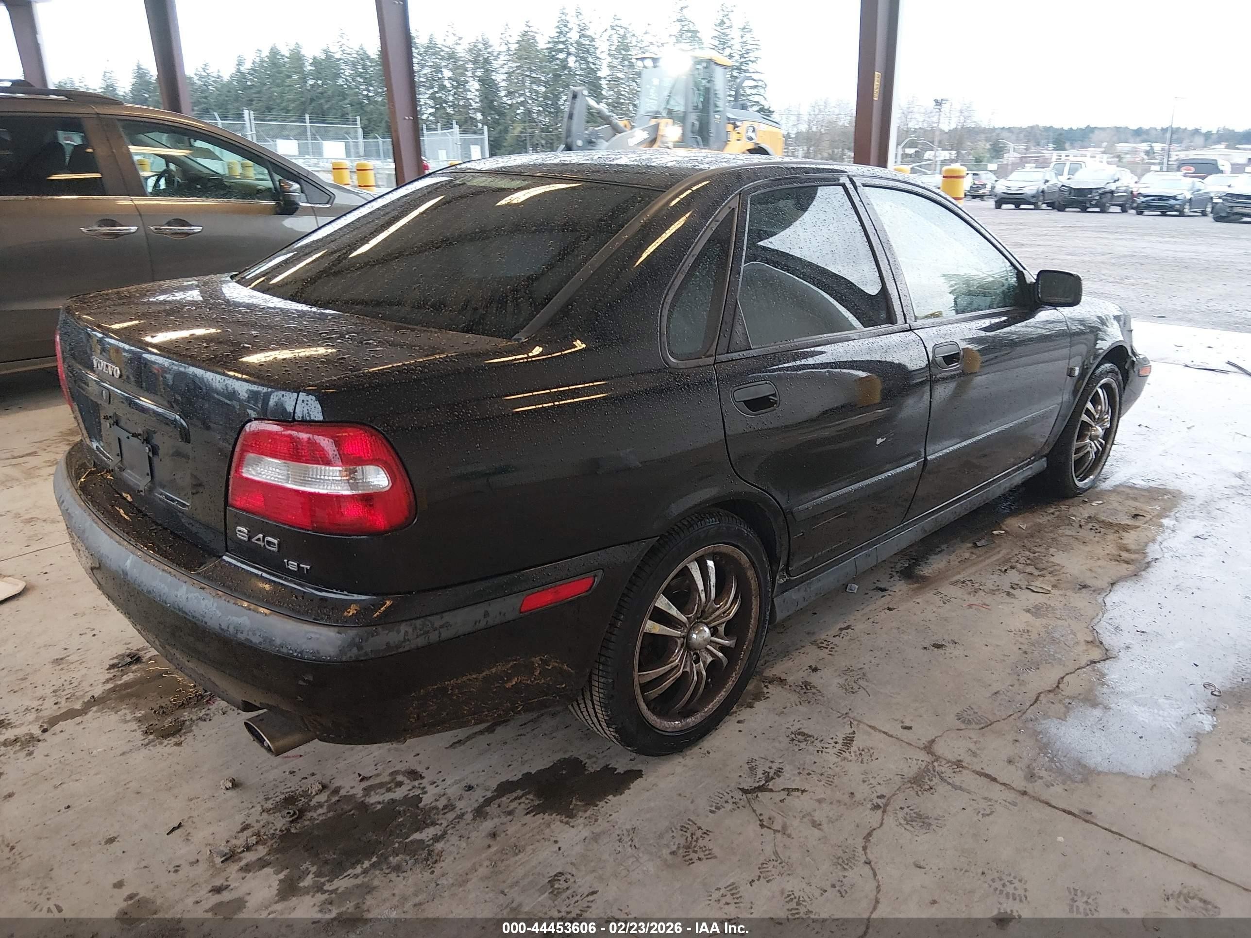 2001 Volvo S40 A/sport Edition Black vin: YV1VS29521F747554