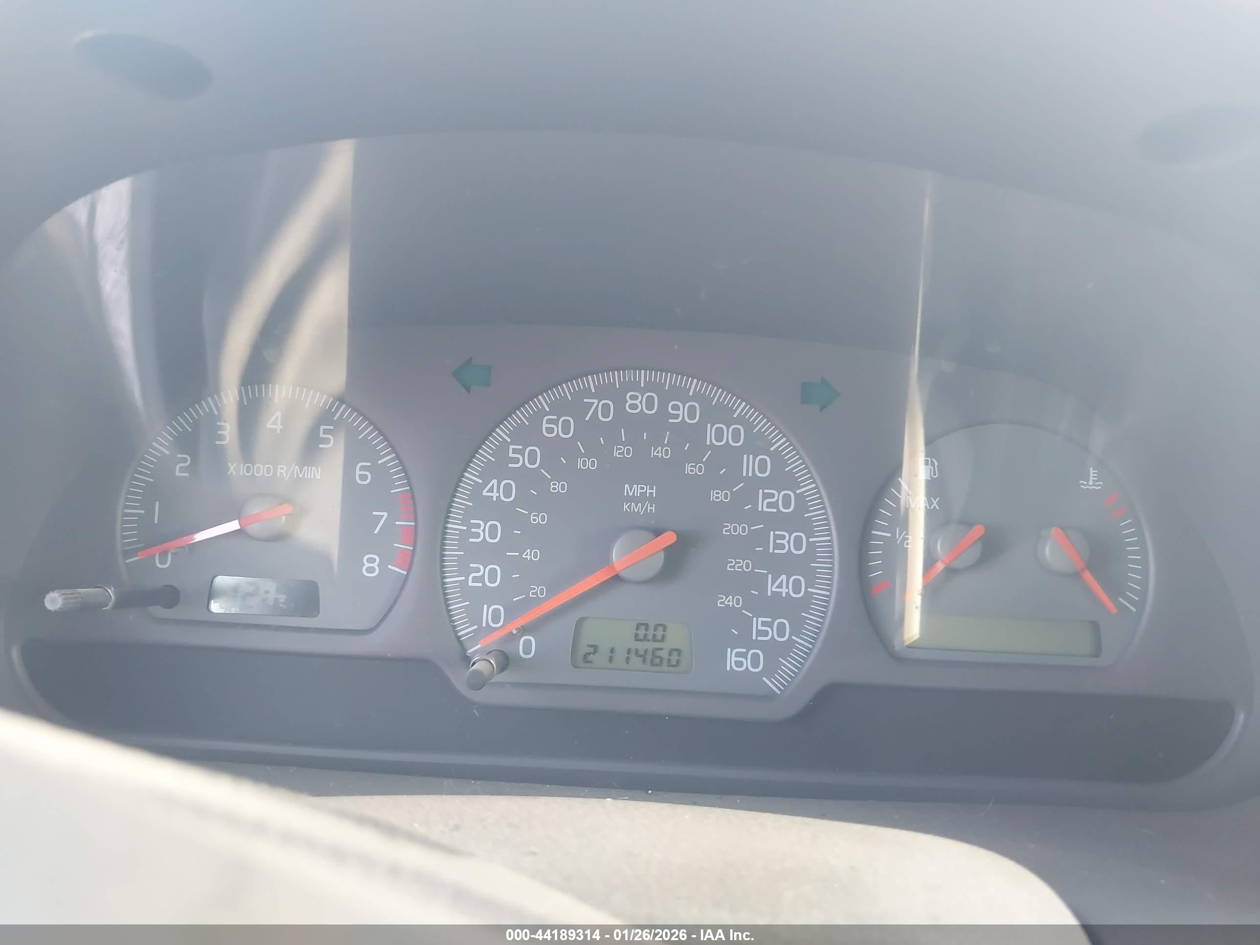 2001 Volvo S40 A/a Sr/sport Edition Серый vin: YV1VS29531F637077