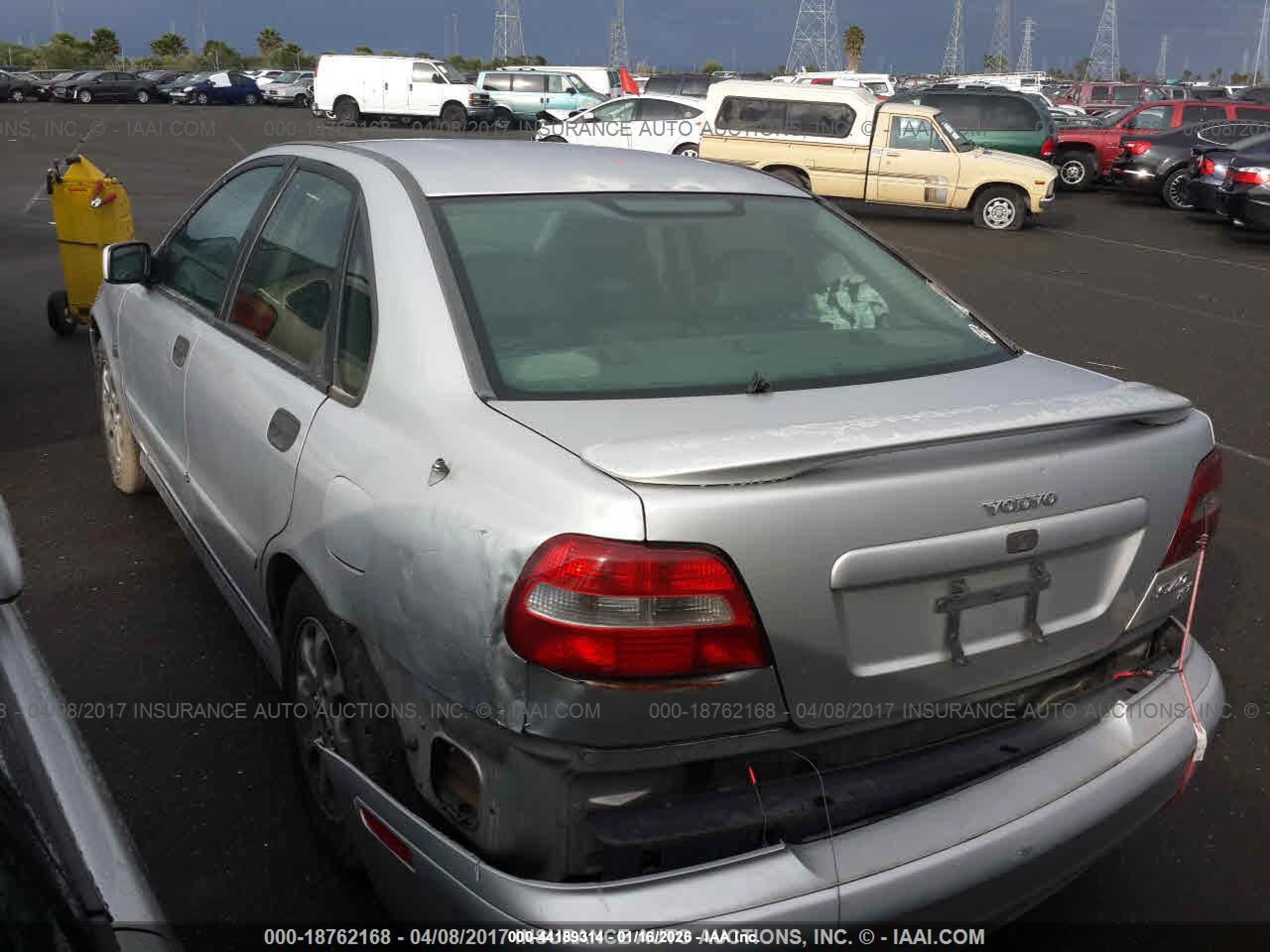 2001 Volvo S40 A/a Sr/sport Edition Серый vin: YV1VS29531F637077