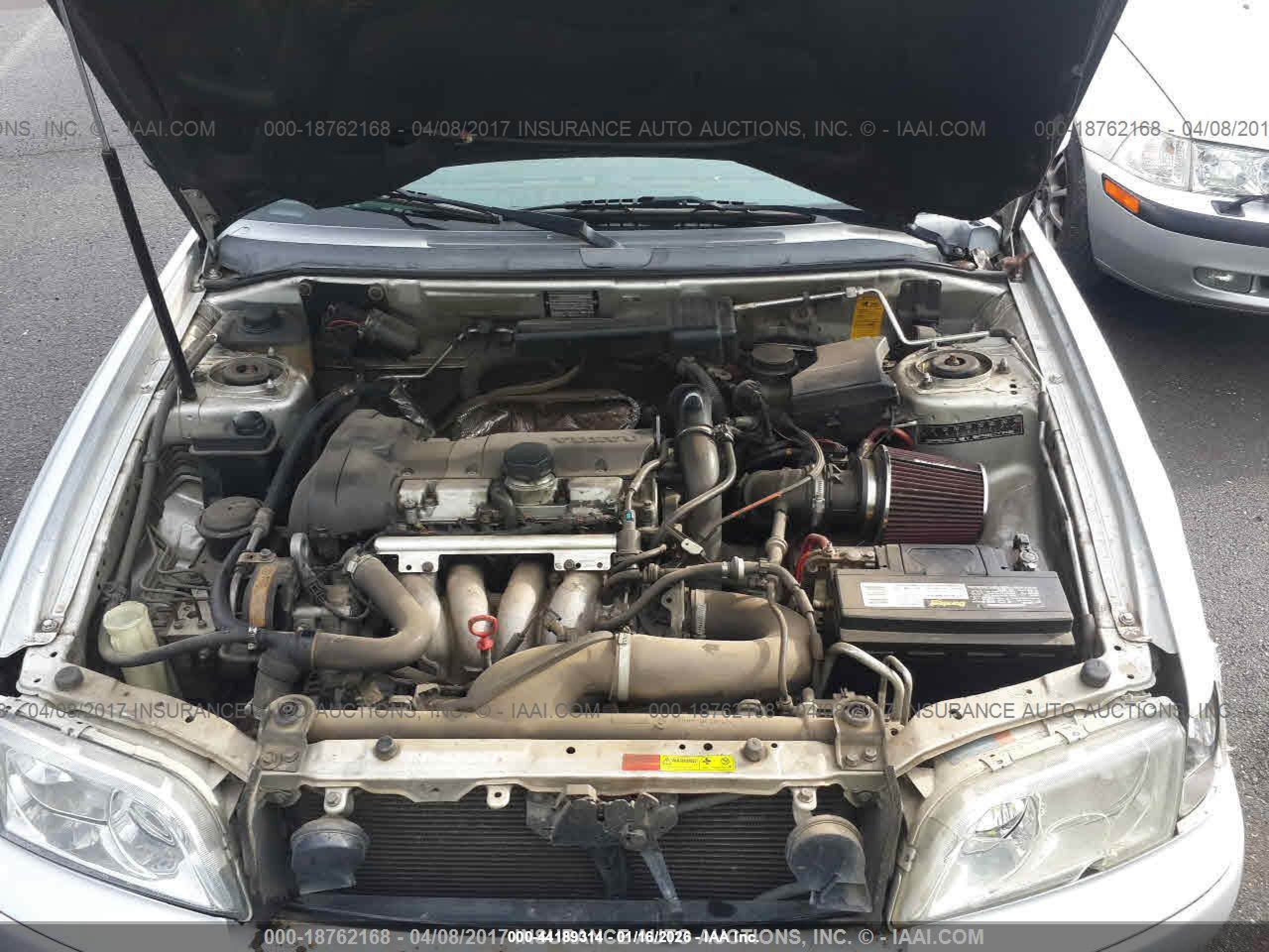 2001 Volvo S40 A/a Sr/sport Edition Серый vin: YV1VS29531F637077