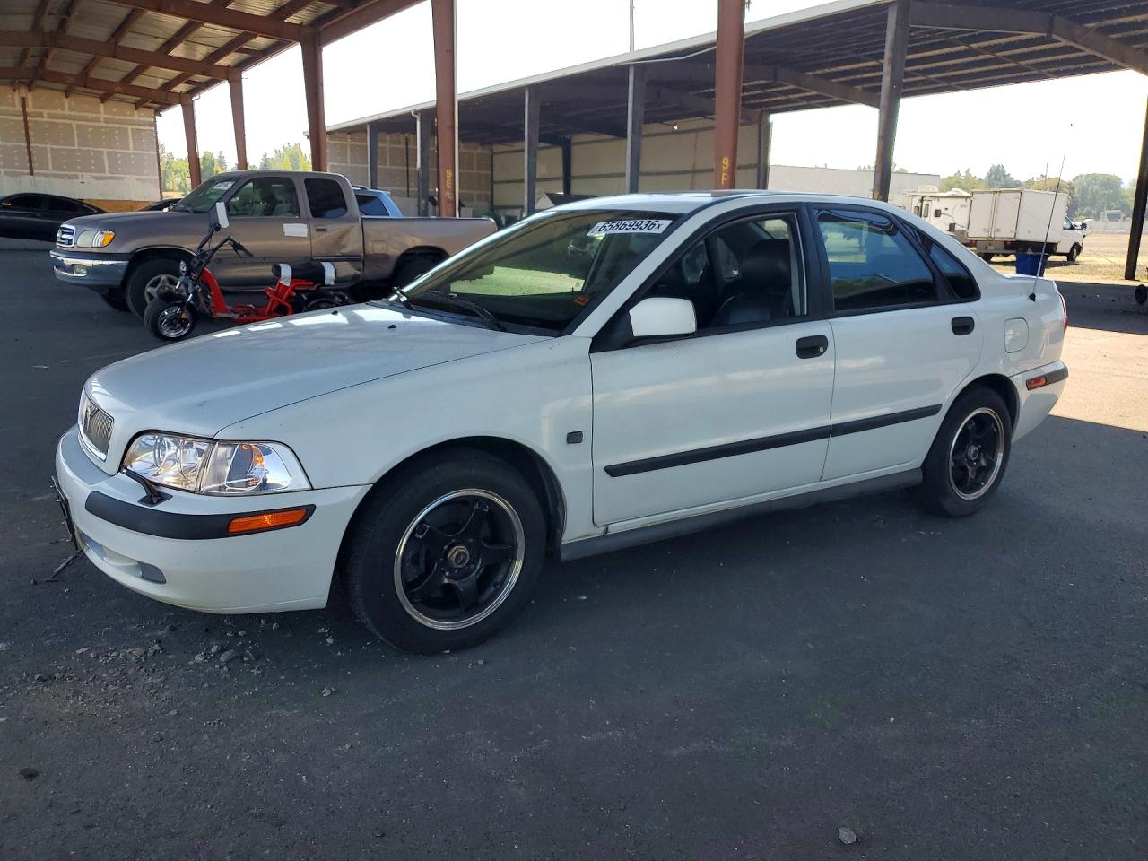 2002 Volvo S40 1.9t White vin: YV1VS29552F877541
