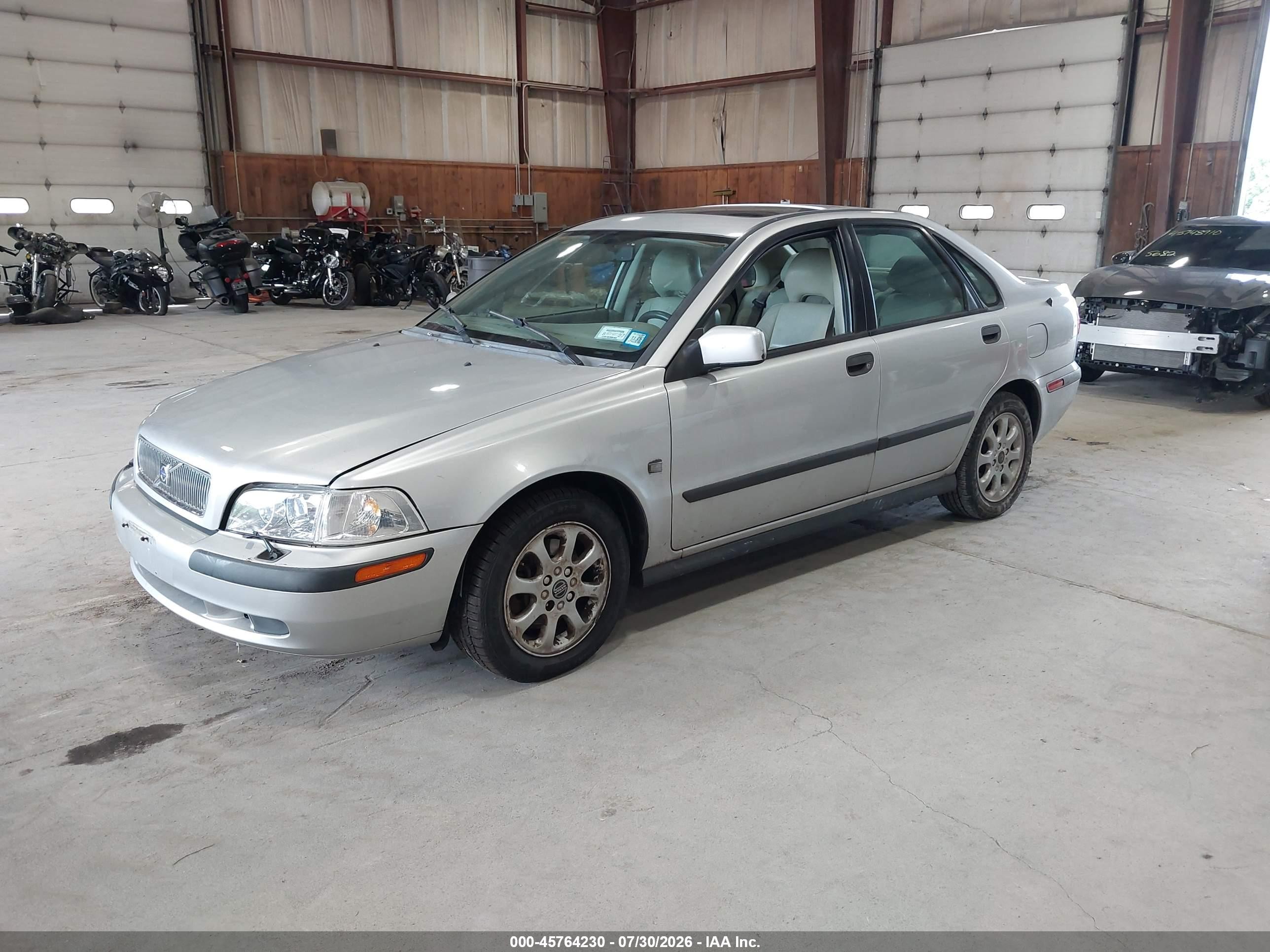 2001 Volvo S40 A/sport Edition Серебряный vin: YV1VS29571F769808