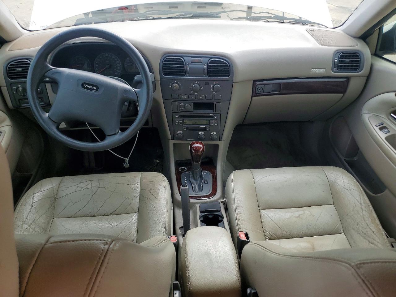 2002 Volvo S40 1.9t White vin: YV1VS29572F808415