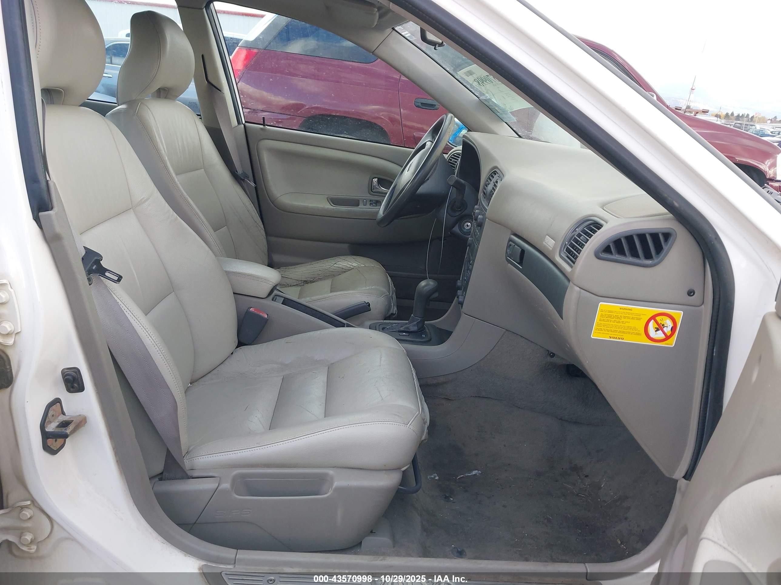 2001 Volvo S40 A/sport Edition Белый vin: YV1VS29581F722707