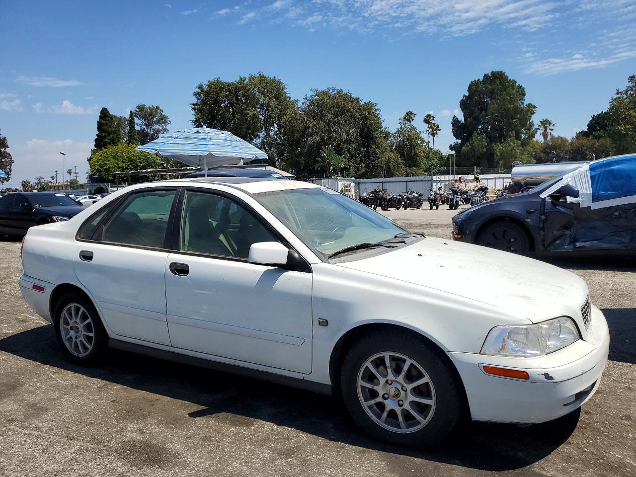 2001 Volvo S40 1.9t Белый vin: YV1VS29583F930668