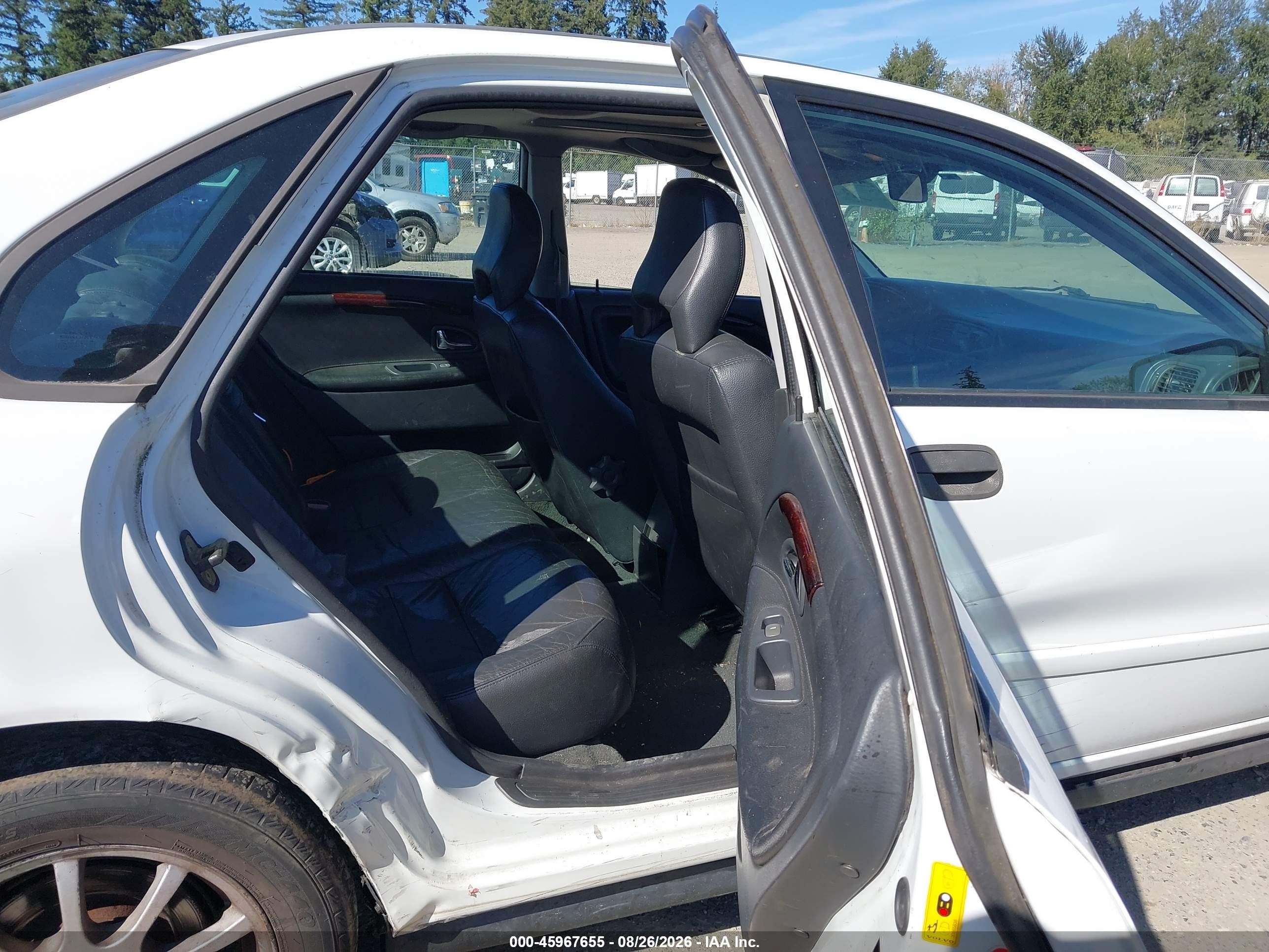 2003 Volvo S40 A White vin: YV1VS29583F936227