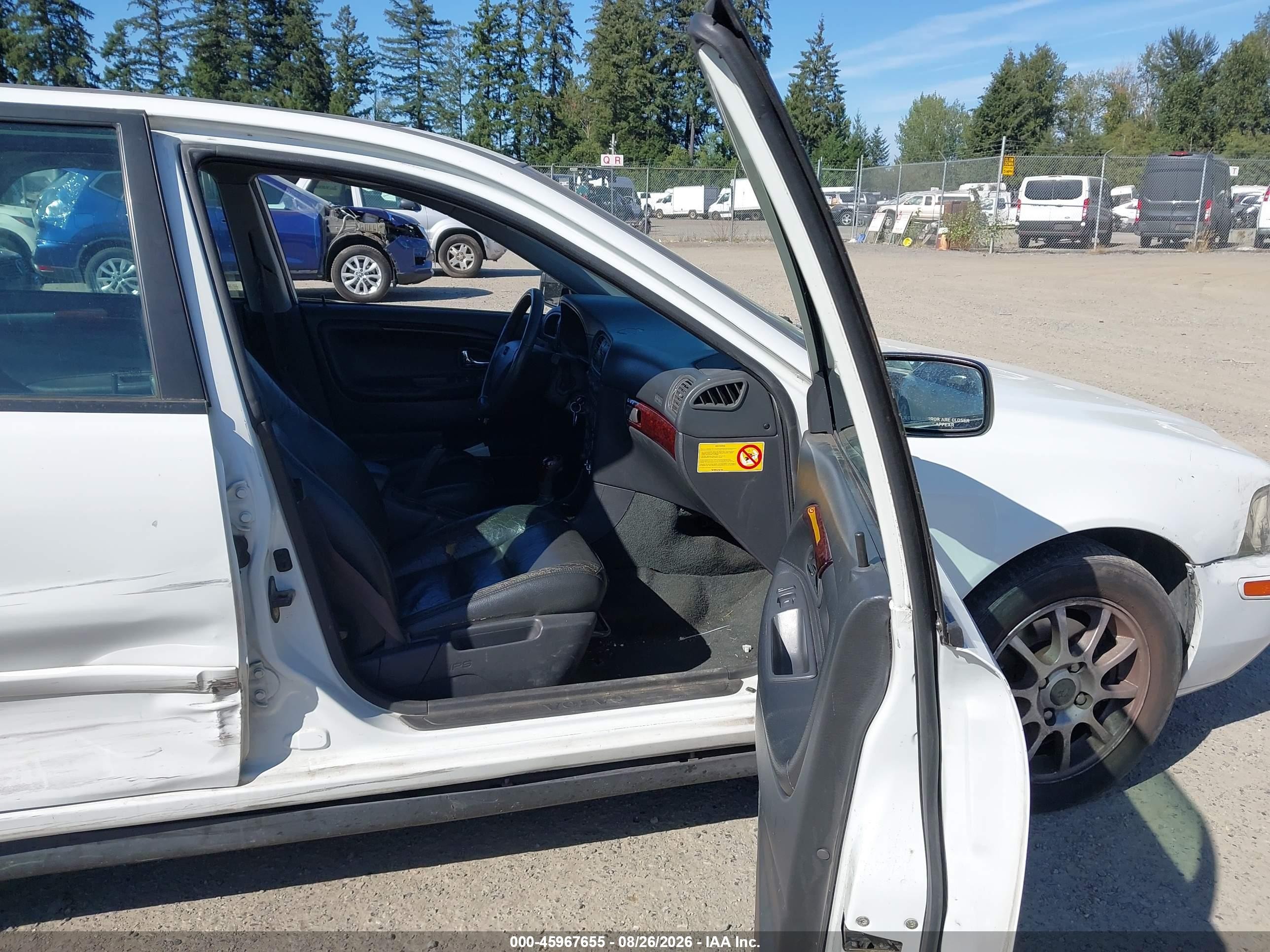 2003 Volvo S40 A White vin: YV1VS29583F936227