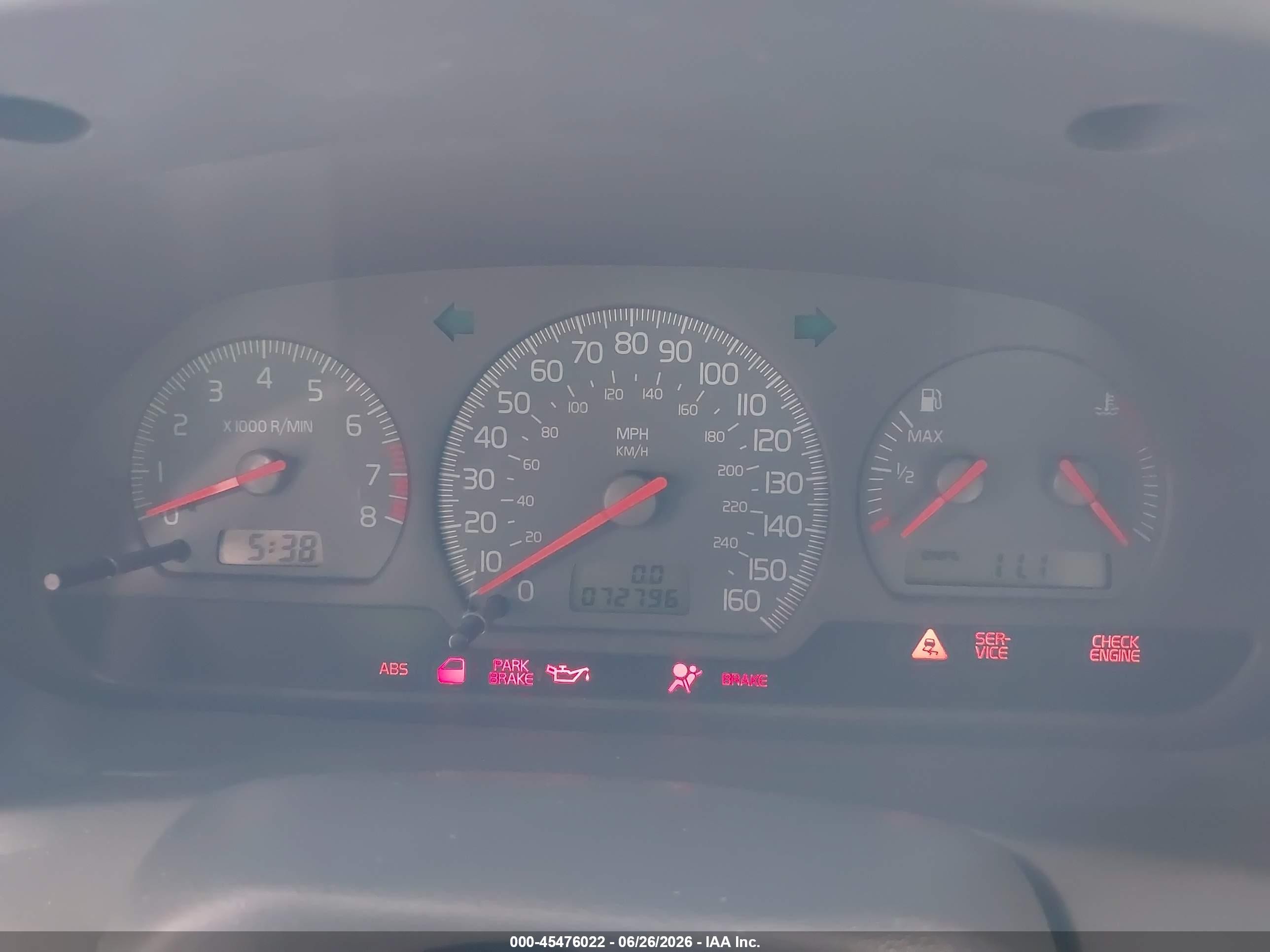 2002 Volvo S40 A Green vin: YV1VS29592F827662