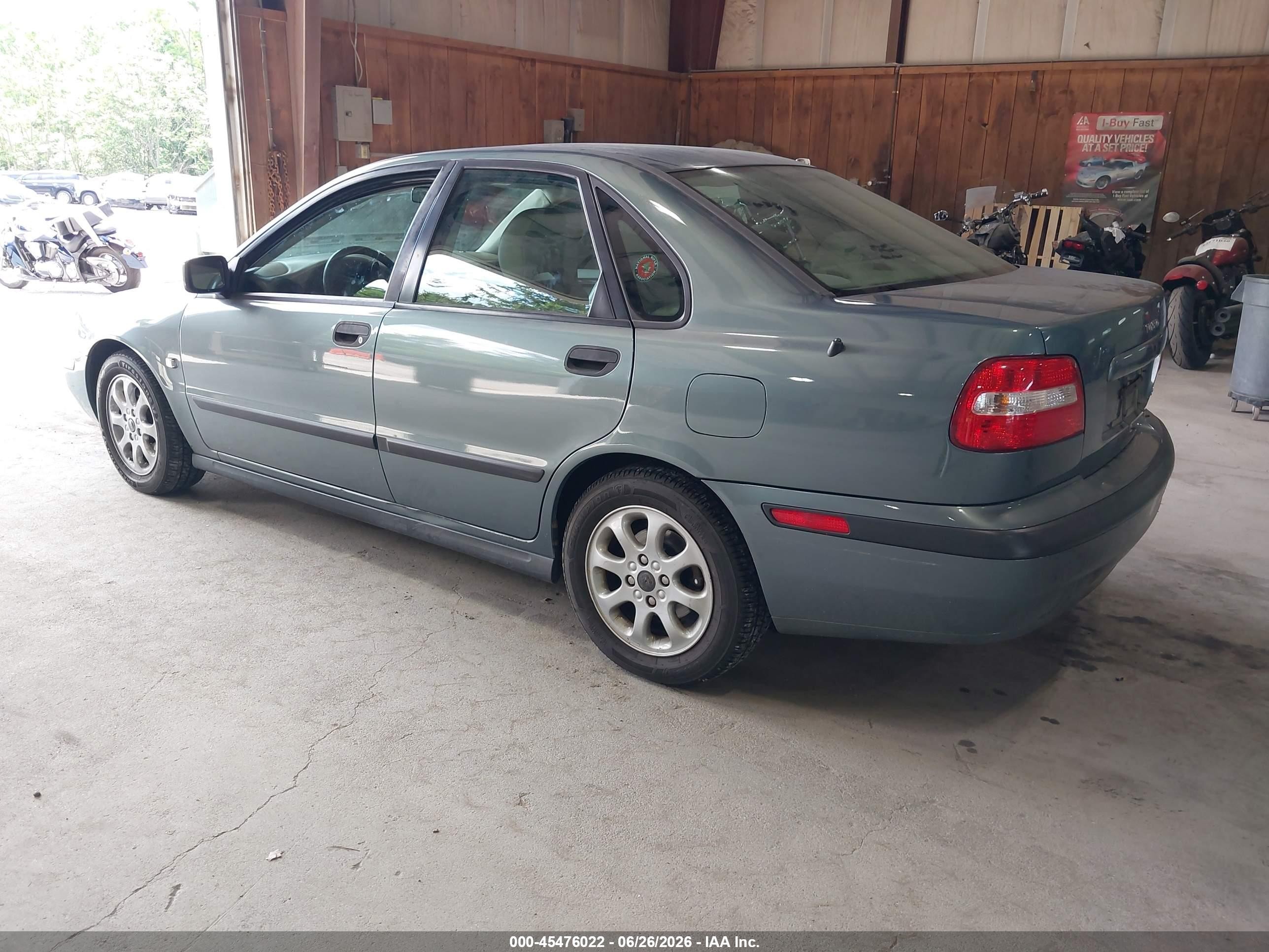 2002 Volvo S40 A Green vin: YV1VS29592F827662