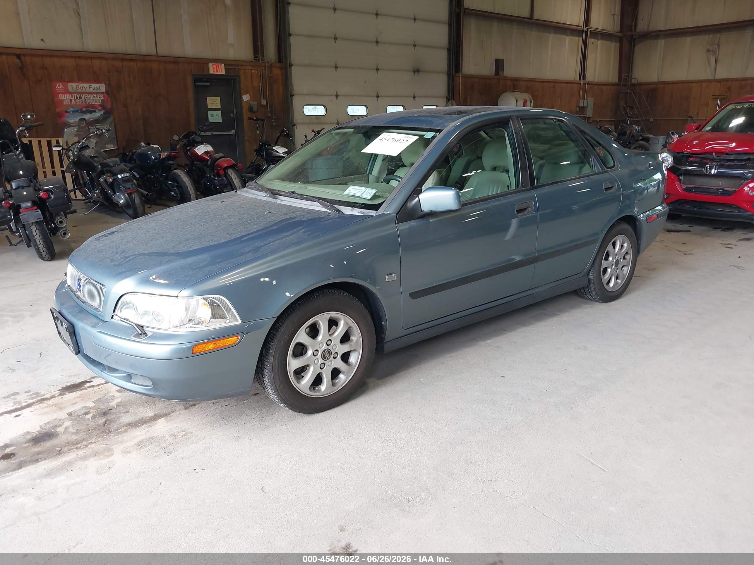 2002 Volvo S40 A Green vin: YV1VS29592F827662