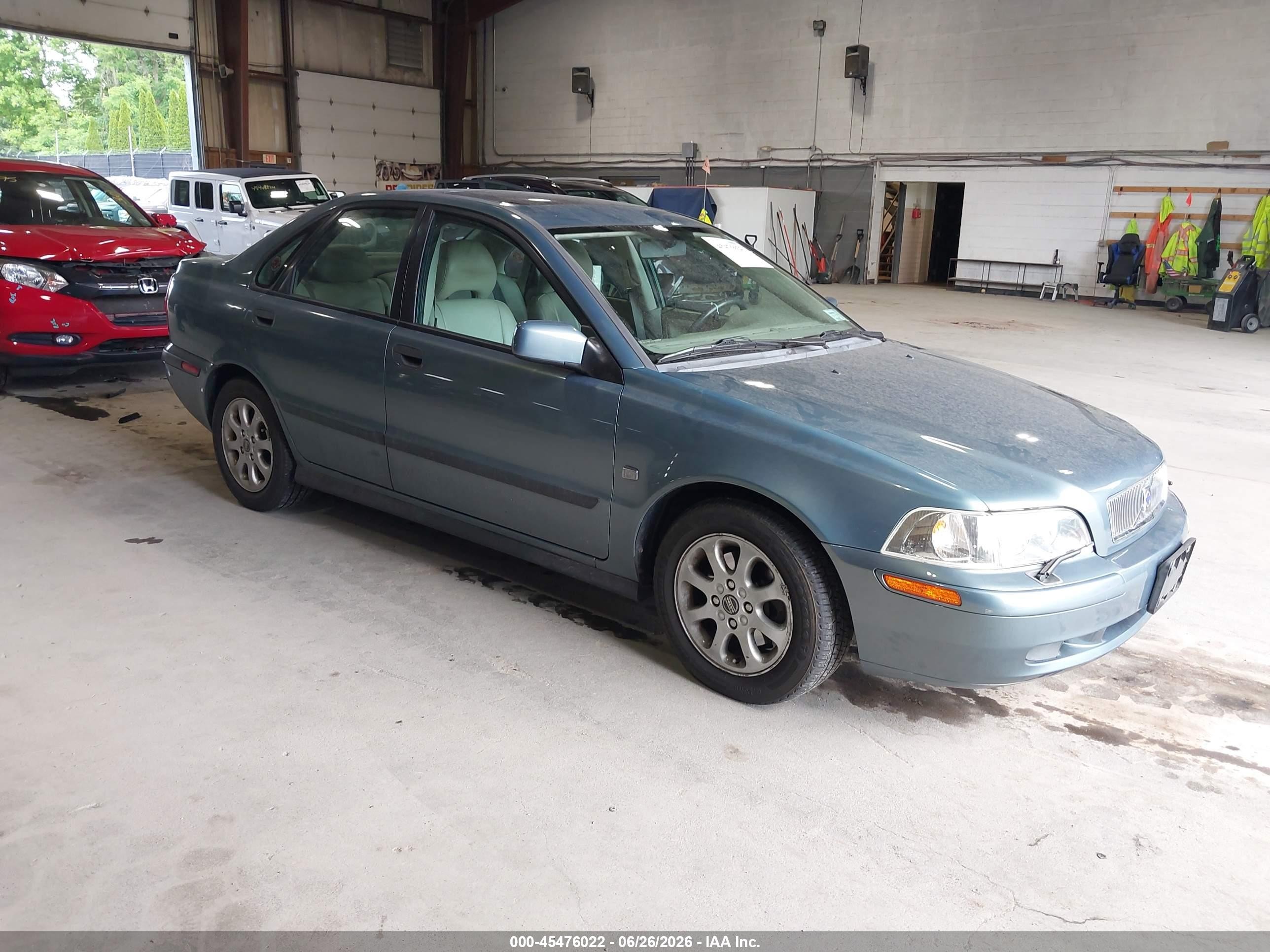 2002 Volvo S40 A Green vin: YV1VS29592F827662