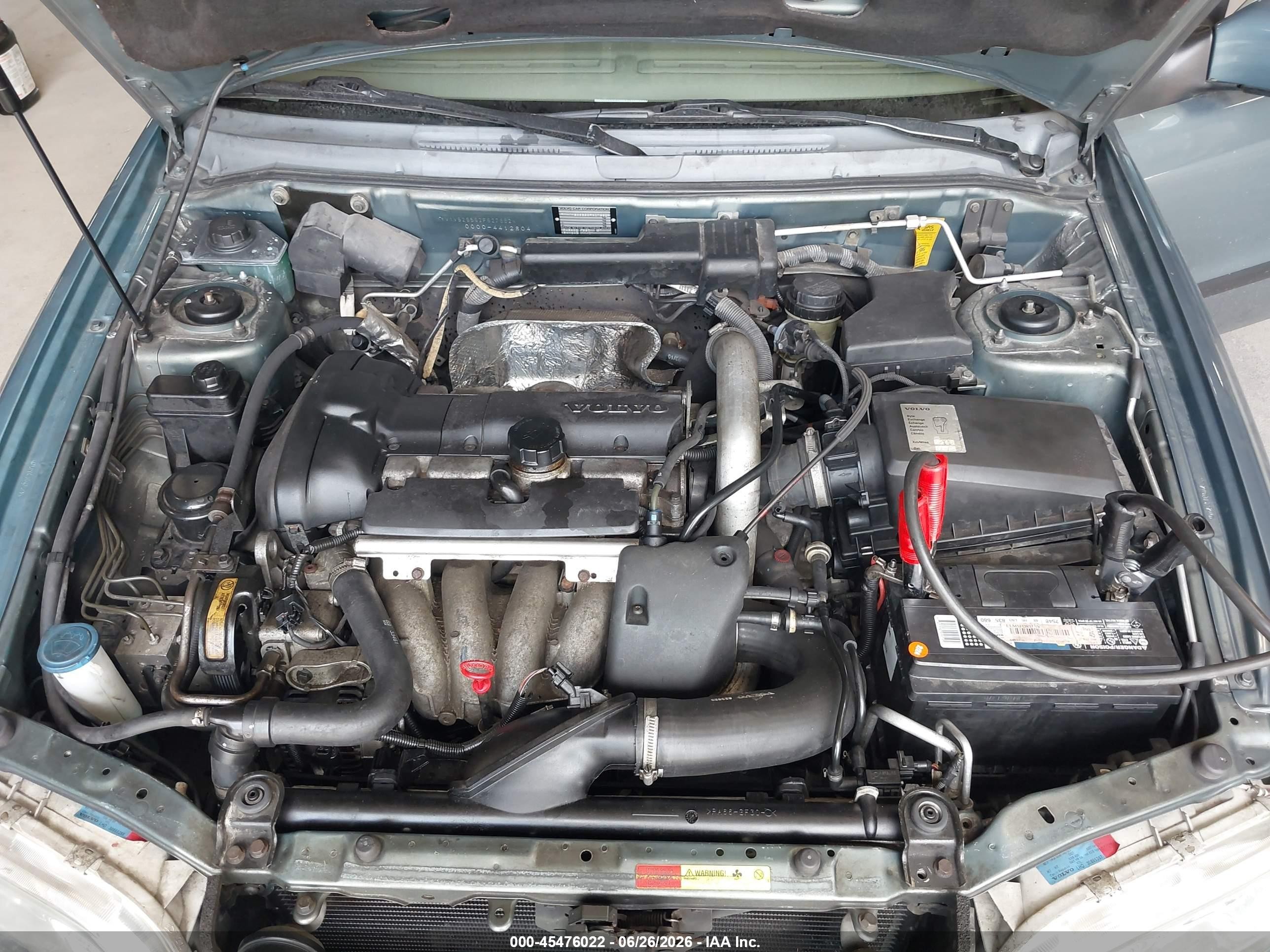 2002 Volvo S40 A Green vin: YV1VS29592F827662