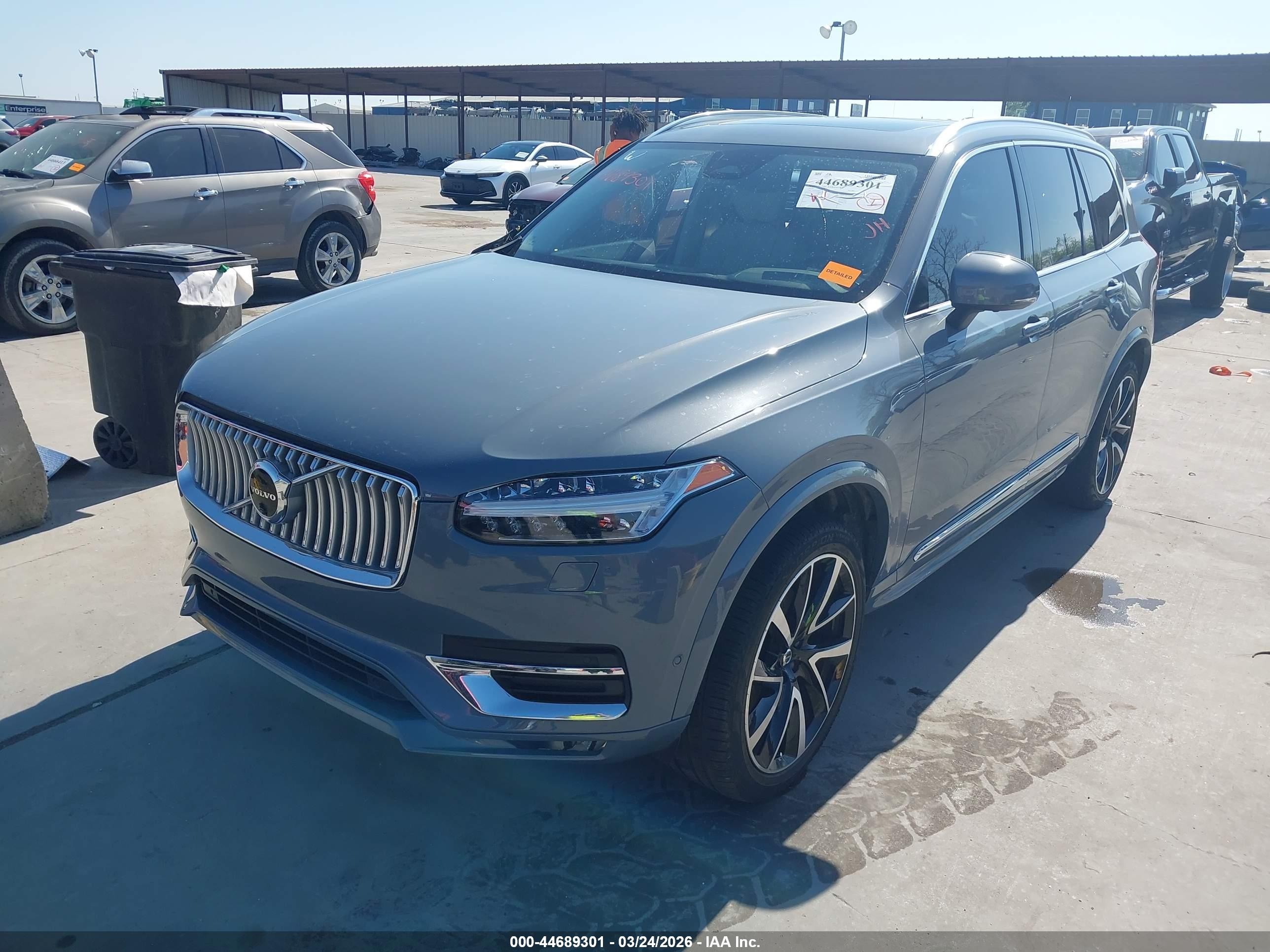 2023 Volvo Xc90 B6 Plus 7-seater Gray vin: YV4062PN3P1922629