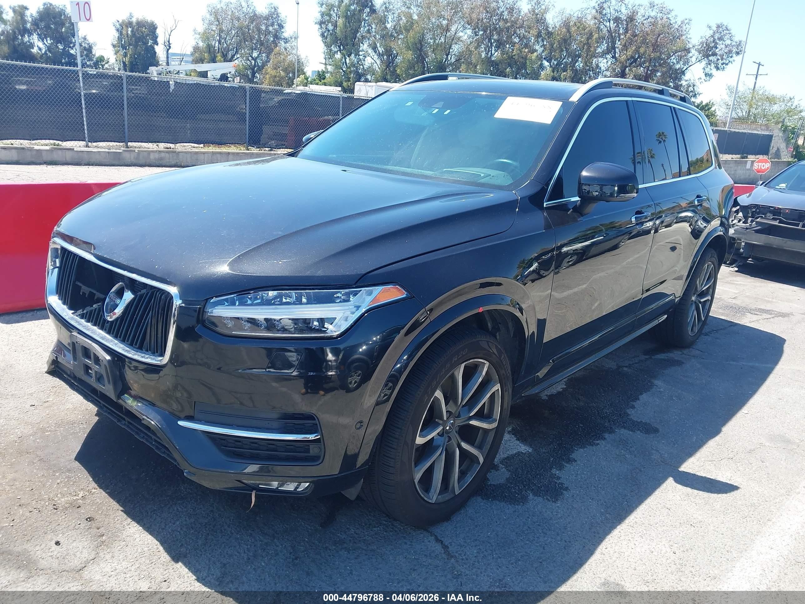 2019 Volvo Xc90 T5 Momentum Black vin: YV4102CK6K1506360