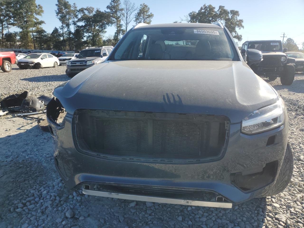 2022 Volvo Xc90 T5 Momentum Gray vin: YV4102CK7N1831359