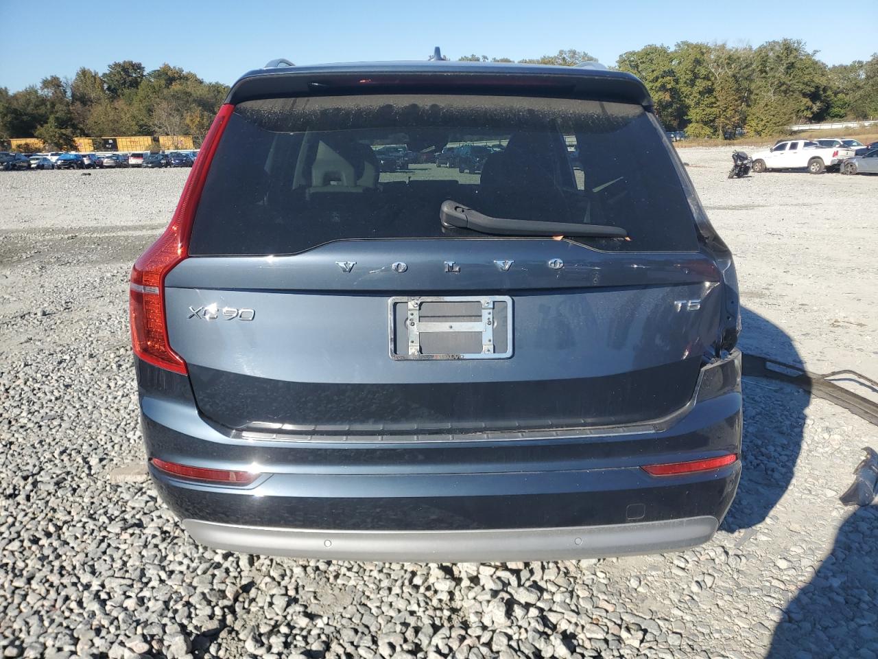 2022 Volvo Xc90 T5 Momentum Gray vin: YV4102CK7N1831359