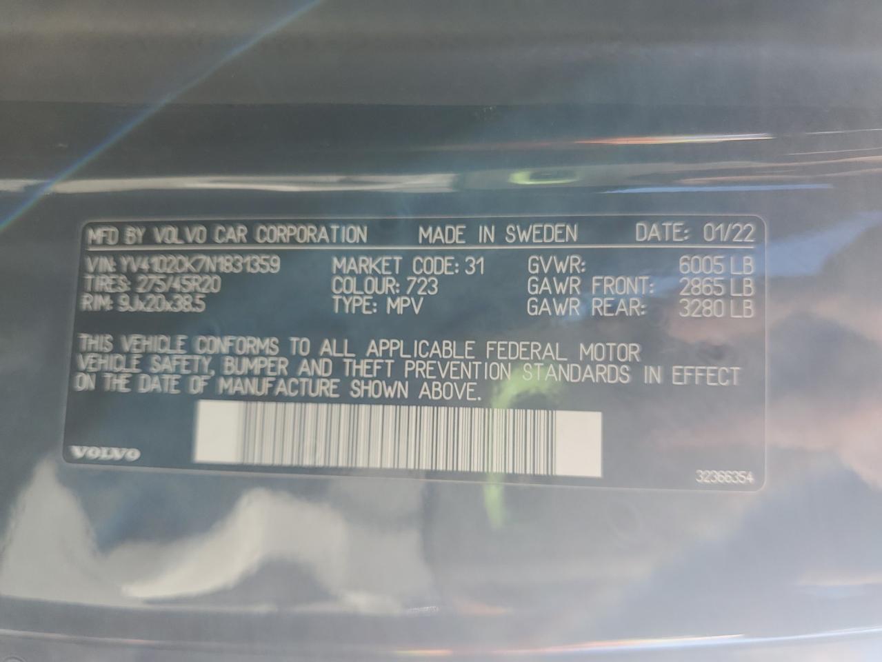 2022 Volvo Xc90 T5 Momentum Gray vin: YV4102CK7N1831359