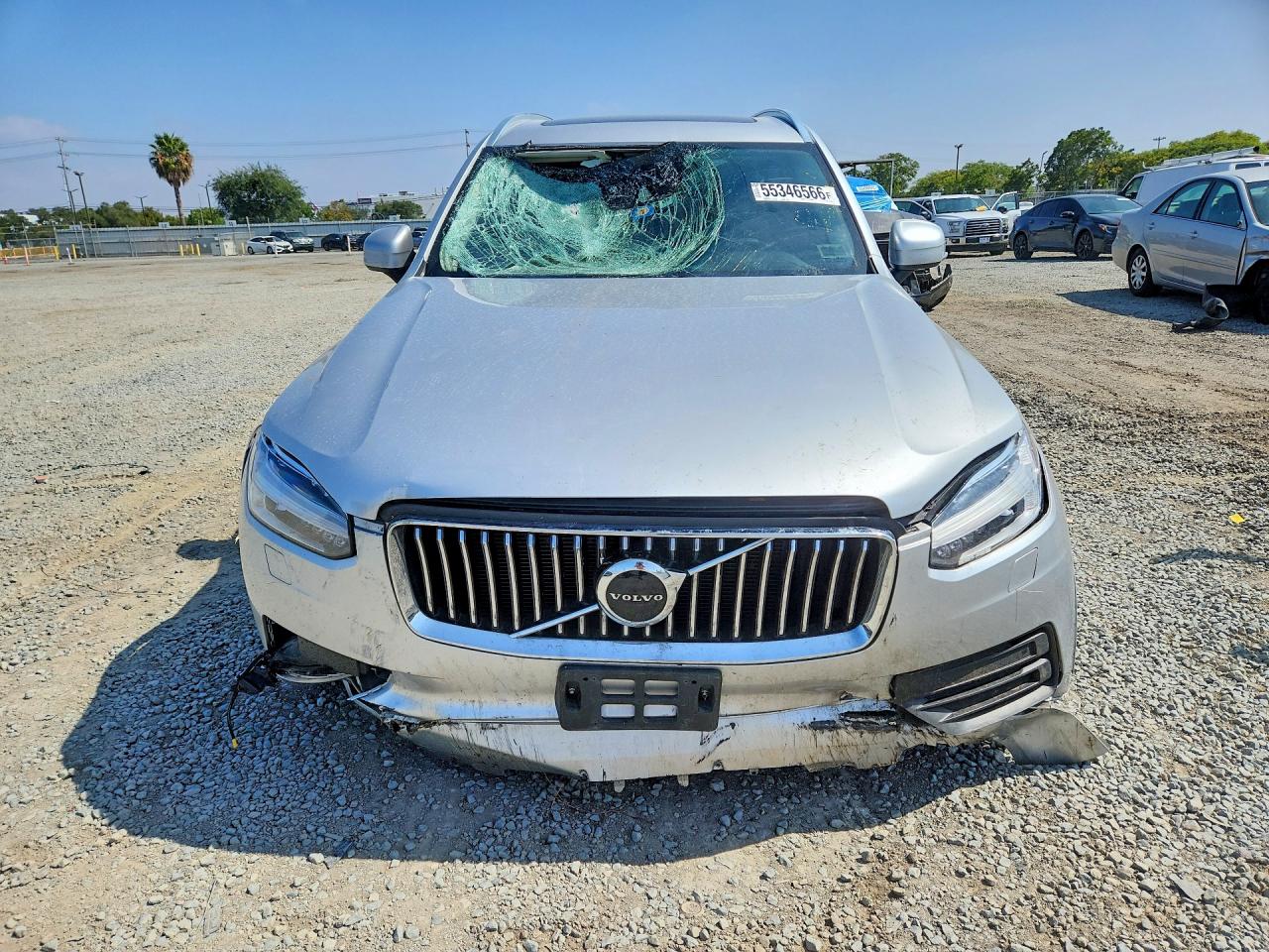 2021 Volvo Xc90 T5 Momentum Silver vin: YV4102CKXM1751746