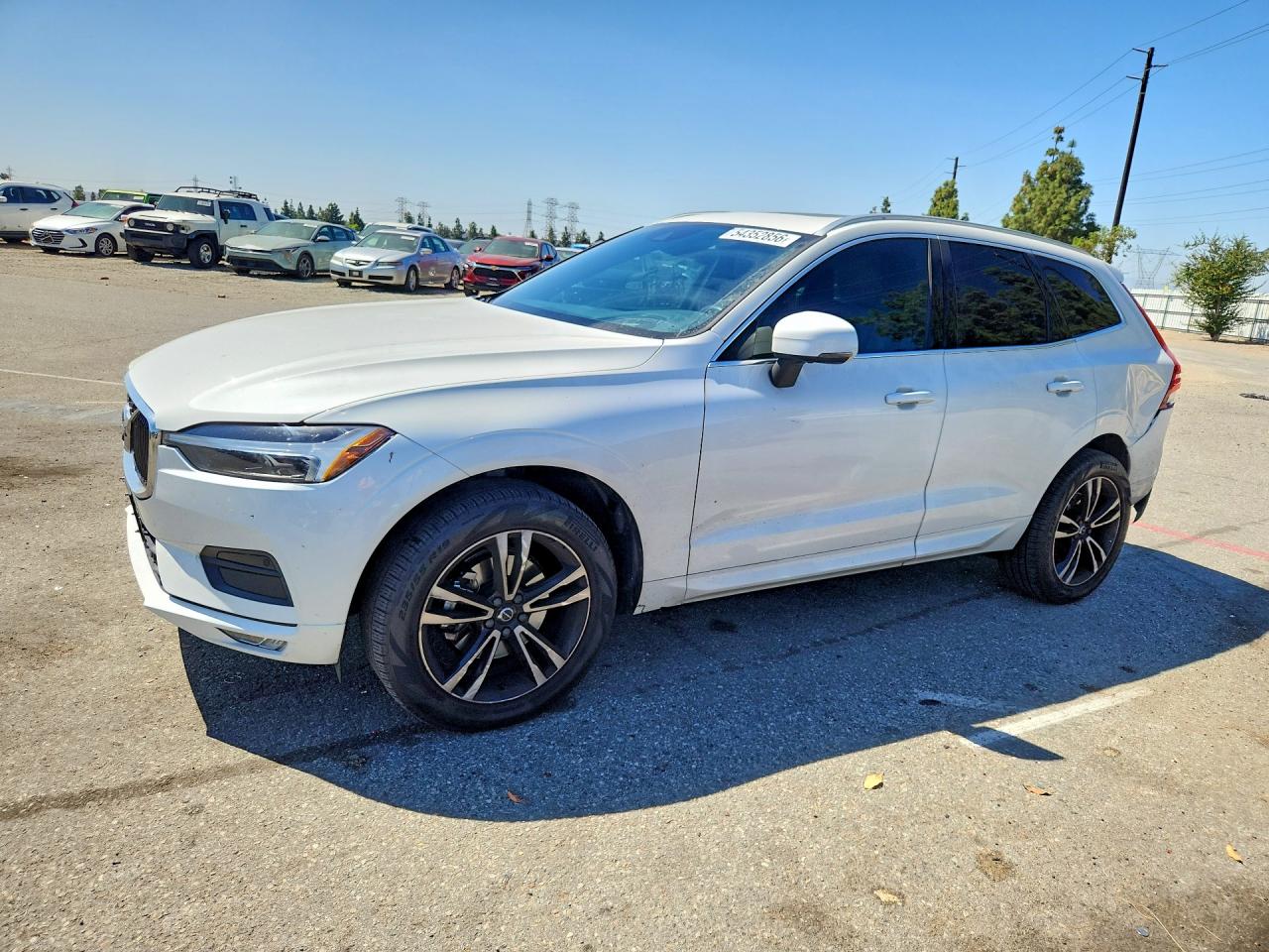 2021 Volvo Xc60 T5 Momentum White vin: YV4102DK0M1850140
