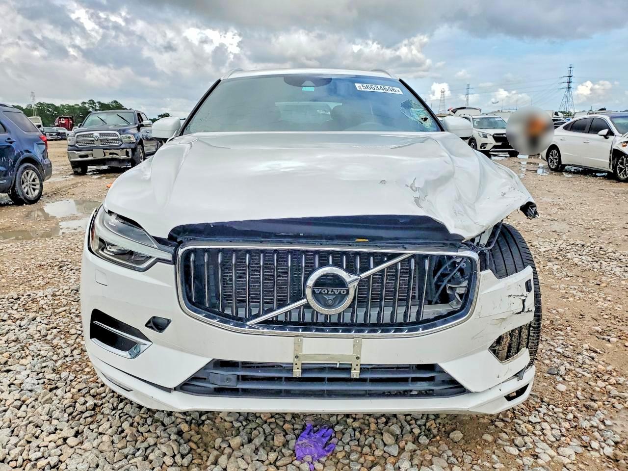 2020 Volvo Xc60 T5 Inscription White vin: YV4102DL4L1598268