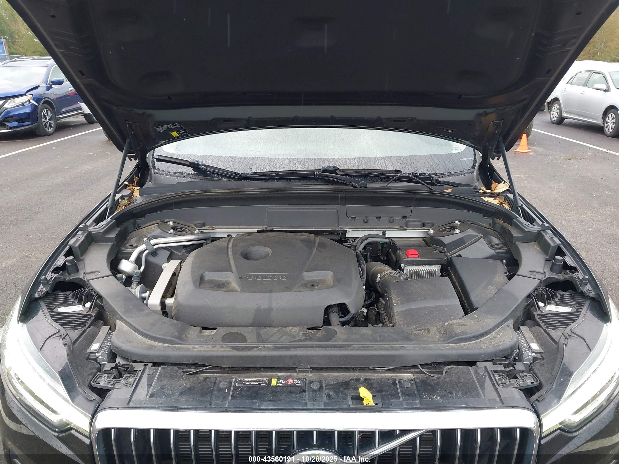 2021 Volvo Xc60 T5 Inscription Black vin: YV4102DL6M1699569