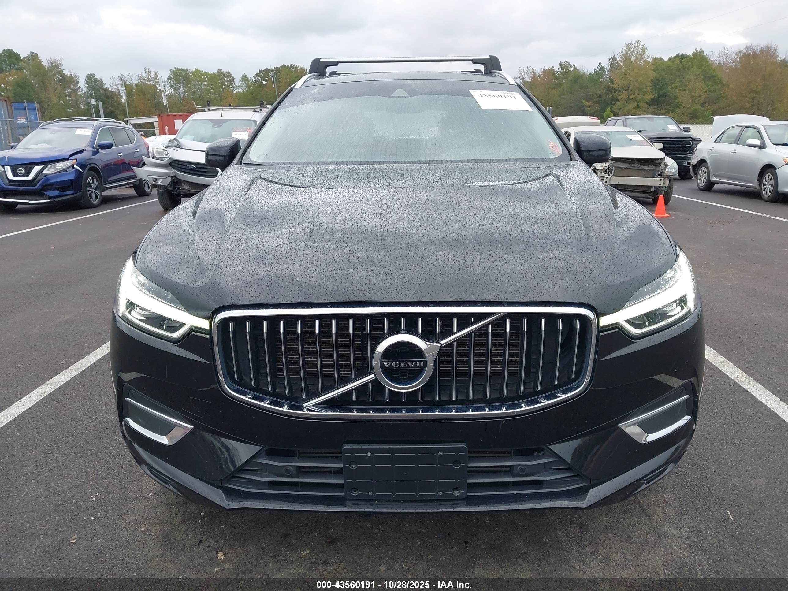 2021 Volvo Xc60 T5 Inscription Black vin: YV4102DL6M1699569