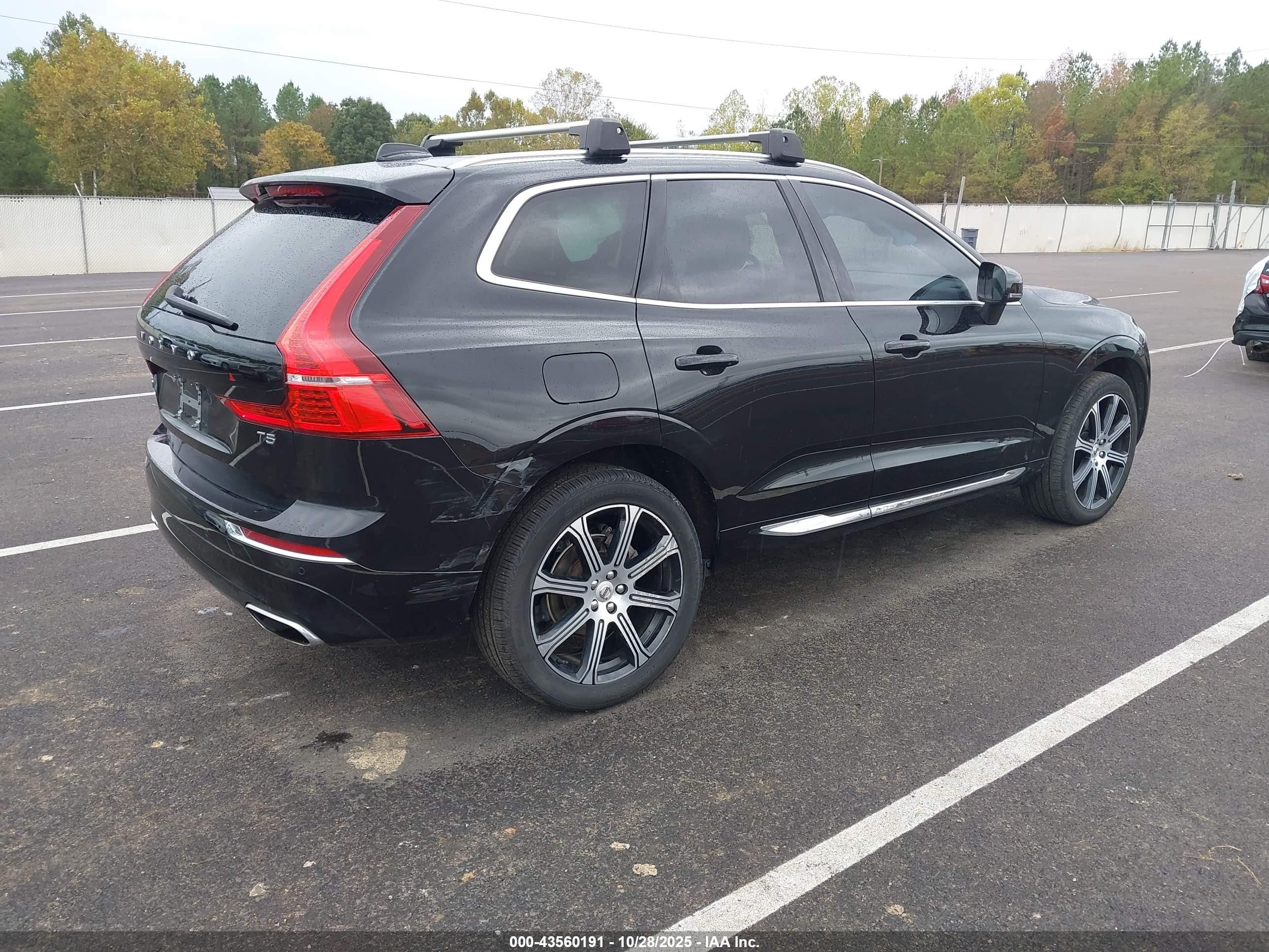 2021 Volvo Xc60 T5 Inscription Black vin: YV4102DL6M1699569