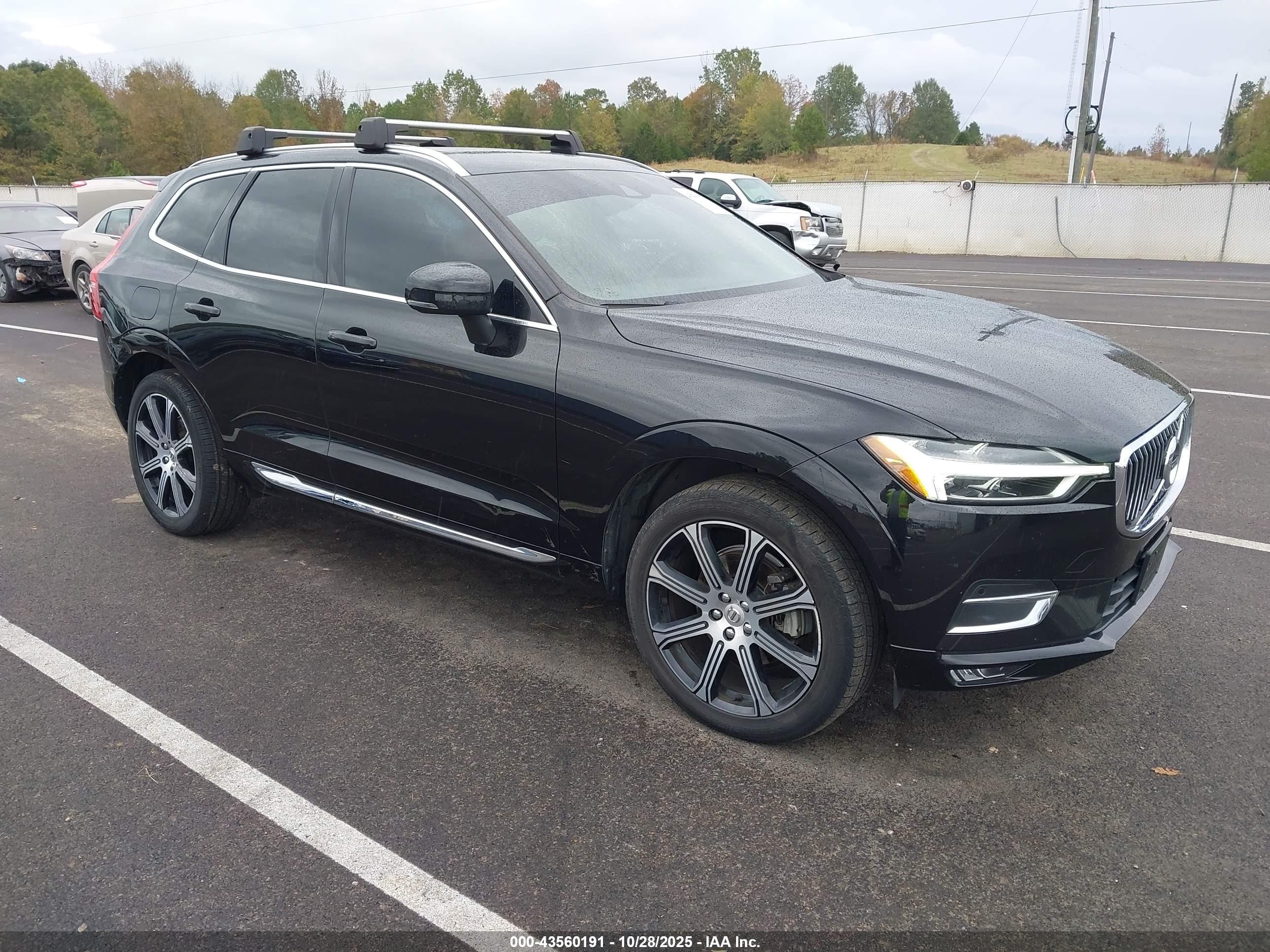 2021 Volvo Xc60 T5 Inscription Black vin: YV4102DL6M1699569