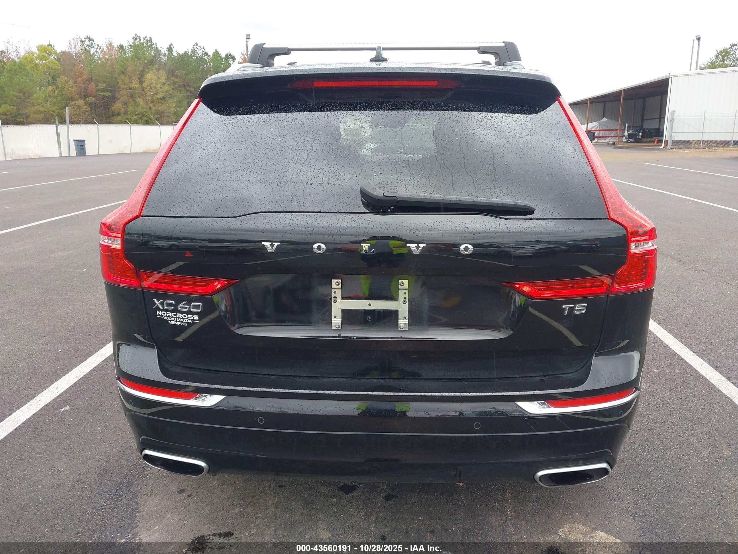 2021 Volvo Xc60 T5 Inscription Black vin: YV4102DL6M1699569