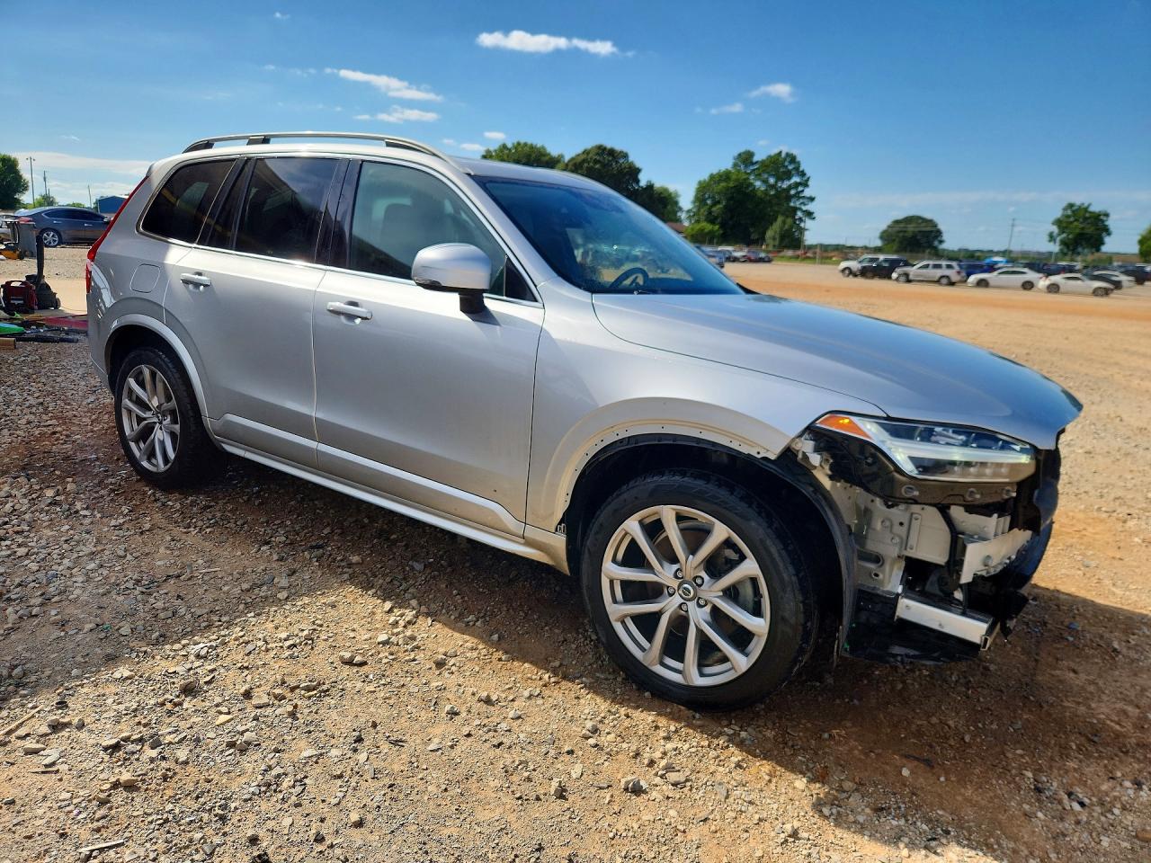 2019 Volvo Xc90 T5 Momentum Silver vin: YV4102PK4K1499676