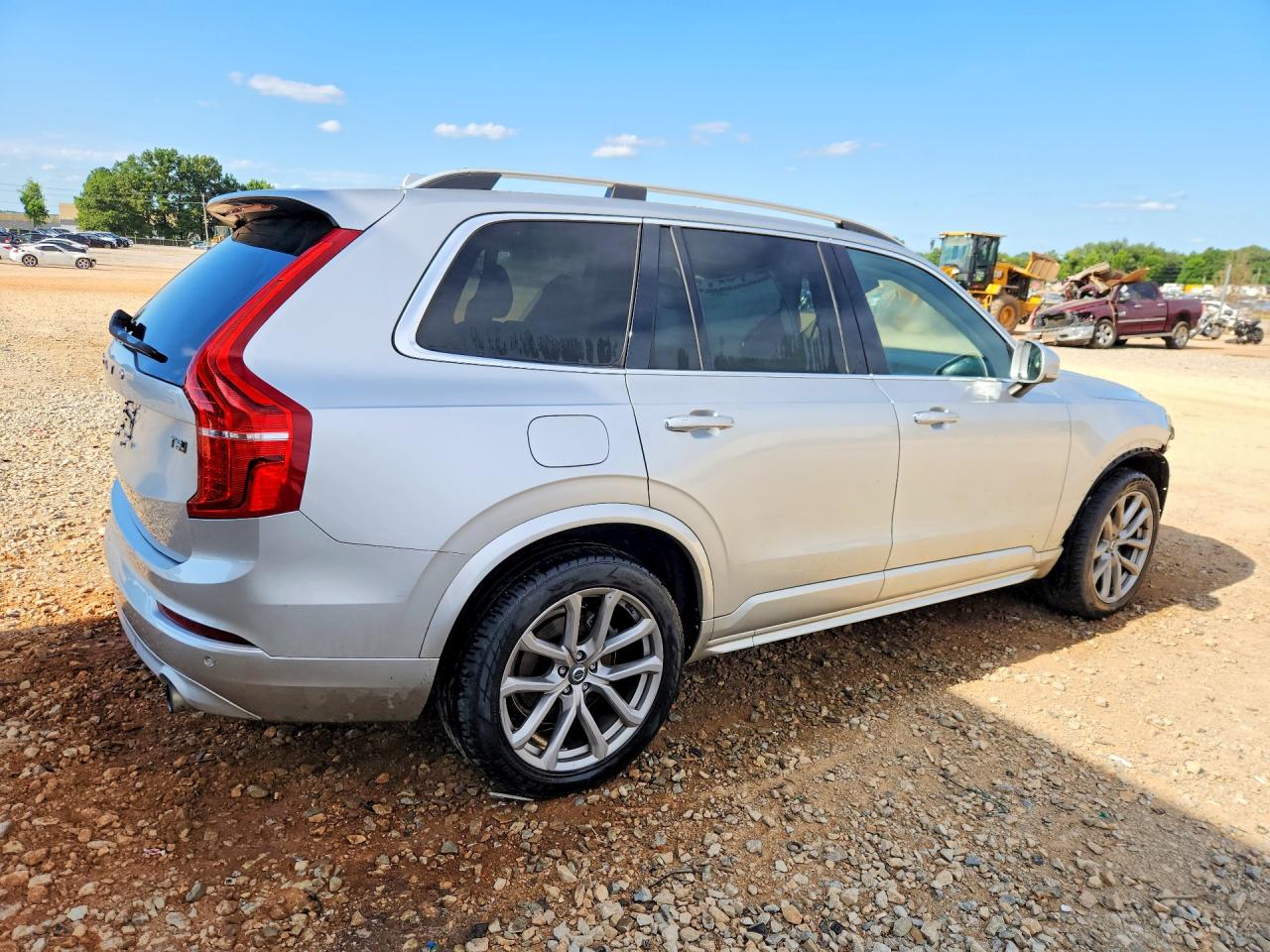 2019 Volvo Xc90 T5 Momentum Silver vin: YV4102PK4K1499676