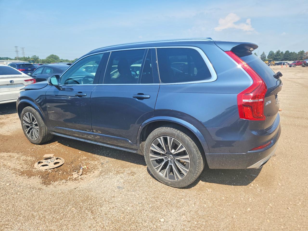 2021 Volvo Xc90 T5 Momentum Blue vin: YV4102PK6M1686288