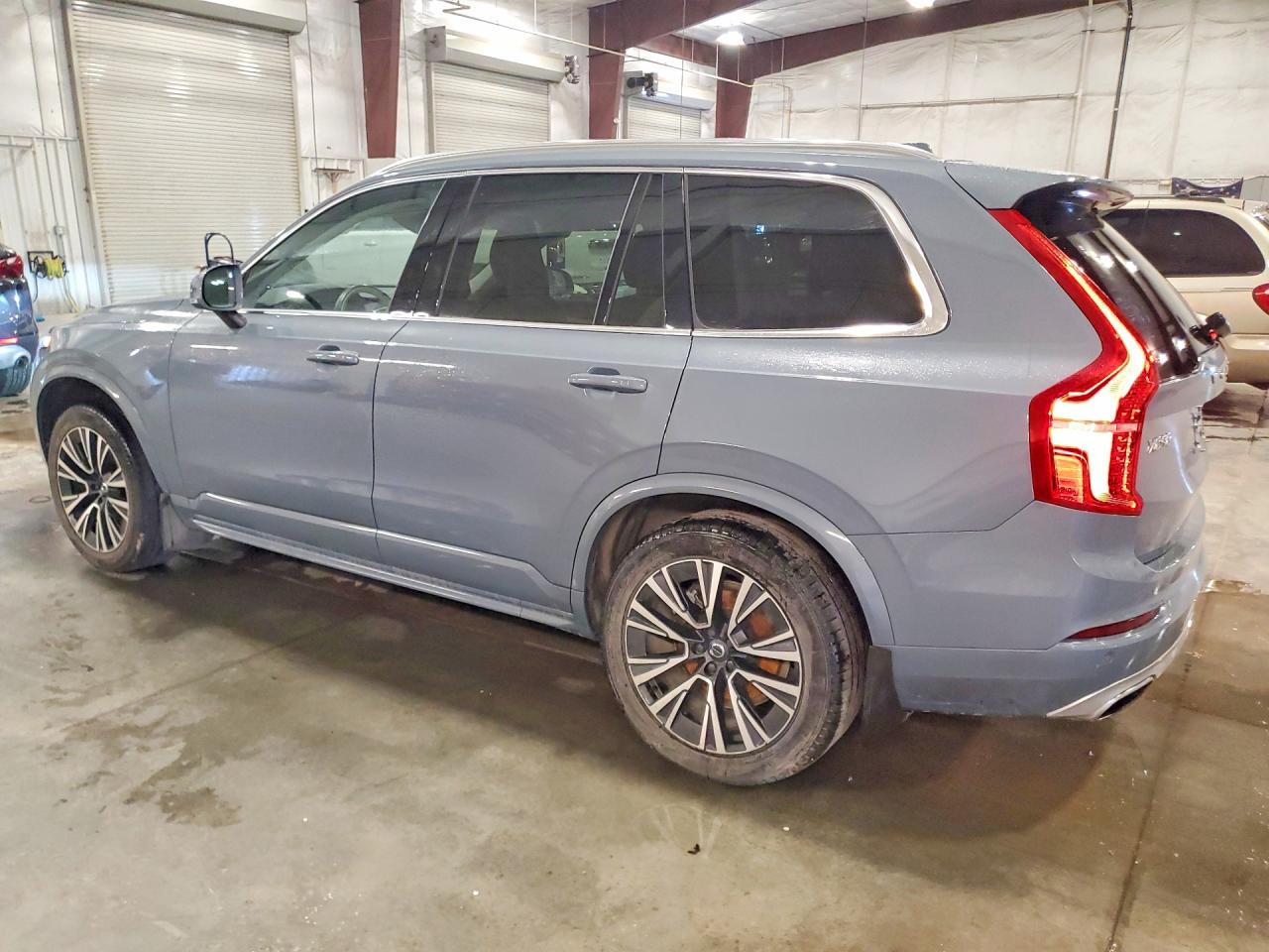 2021 Volvo Xc90 T5 Momentum Gray vin: YV4102PK6M1762432