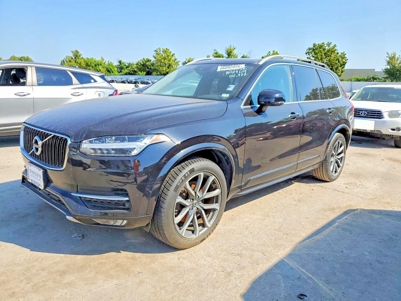 2019 Volvo Xc90 T5 Momentum Black vin: YV4102PK7K1489109